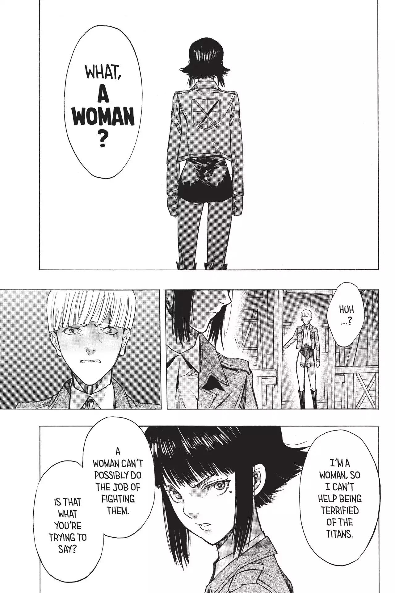 Shingeki no Kyojin Before the Fall chapter 50 page 38