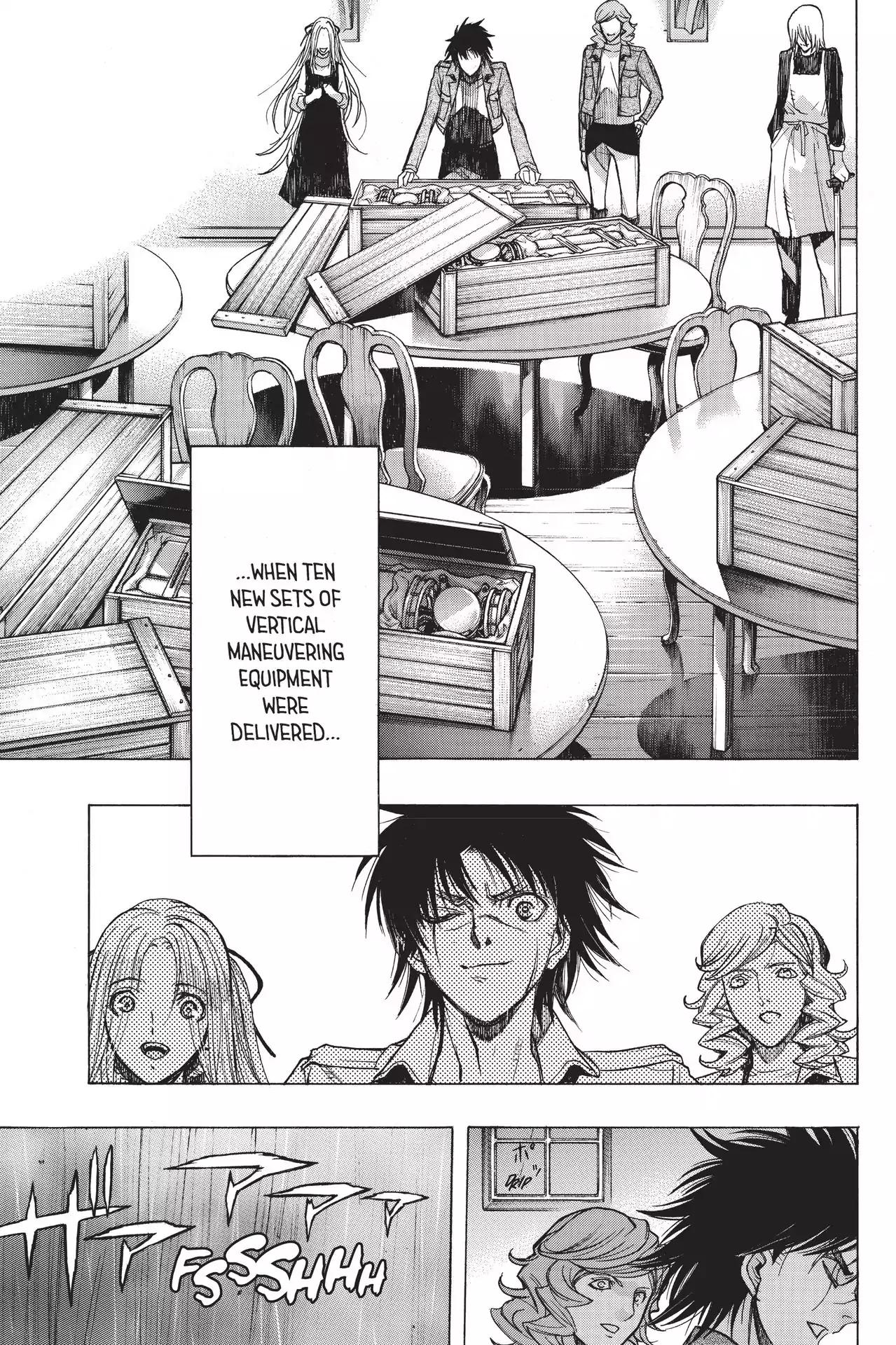 Shingeki no Kyojin Before the Fall chapter 50 page 44