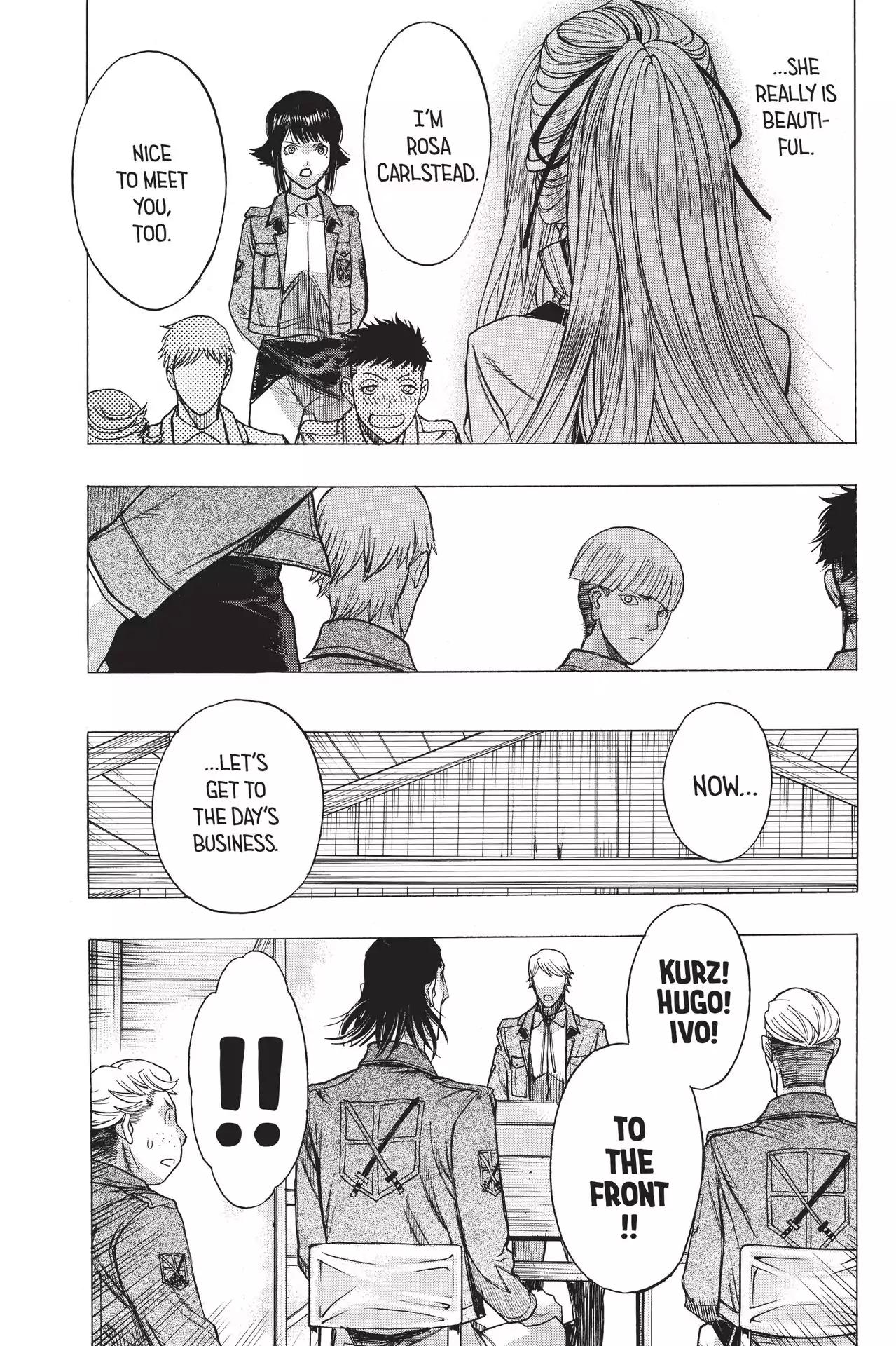 Shingeki no Kyojin Before the Fall chapter 51 page 10