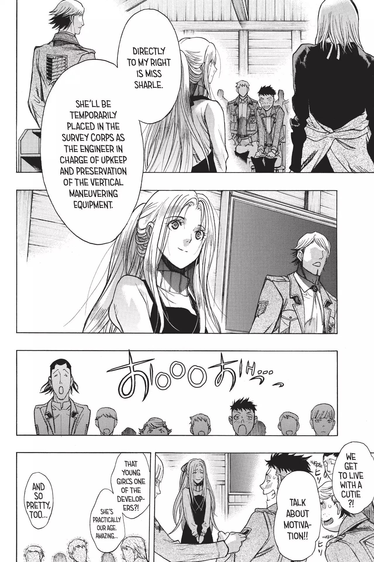 Shingeki no Kyojin Before the Fall chapter 51 page 7