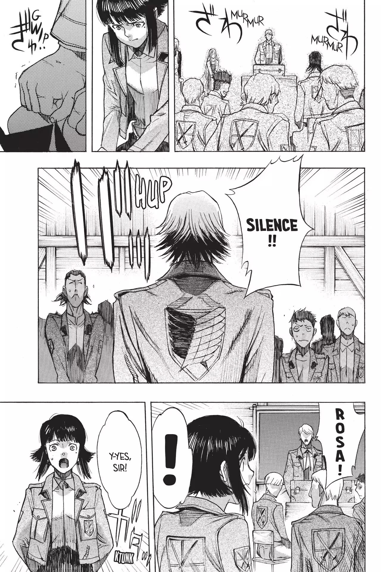 Shingeki no Kyojin Before the Fall chapter 51 page 8