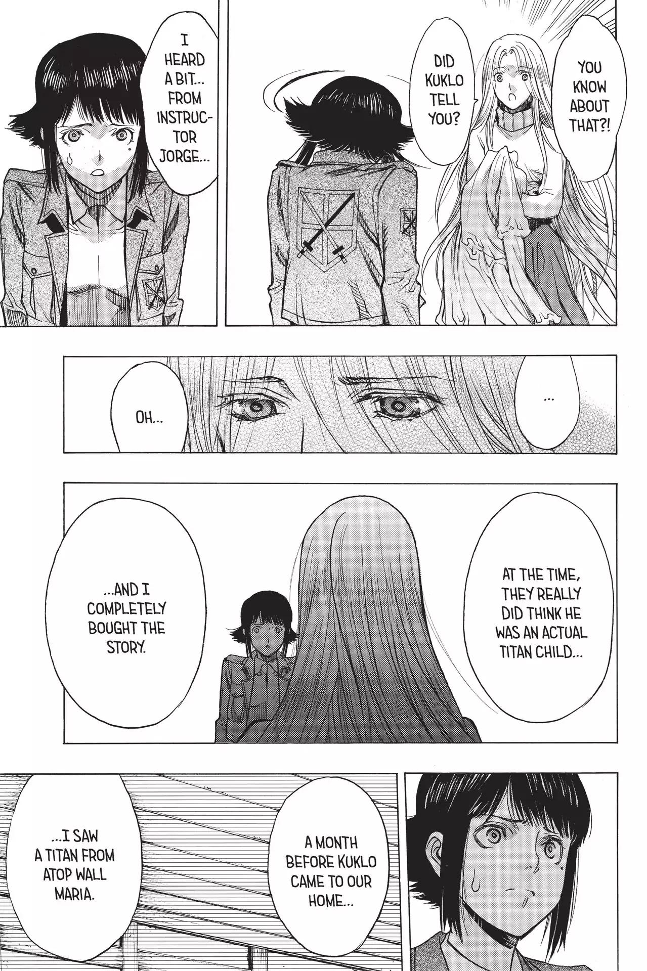 Shingeki no Kyojin Before the Fall chapter 52 page 23