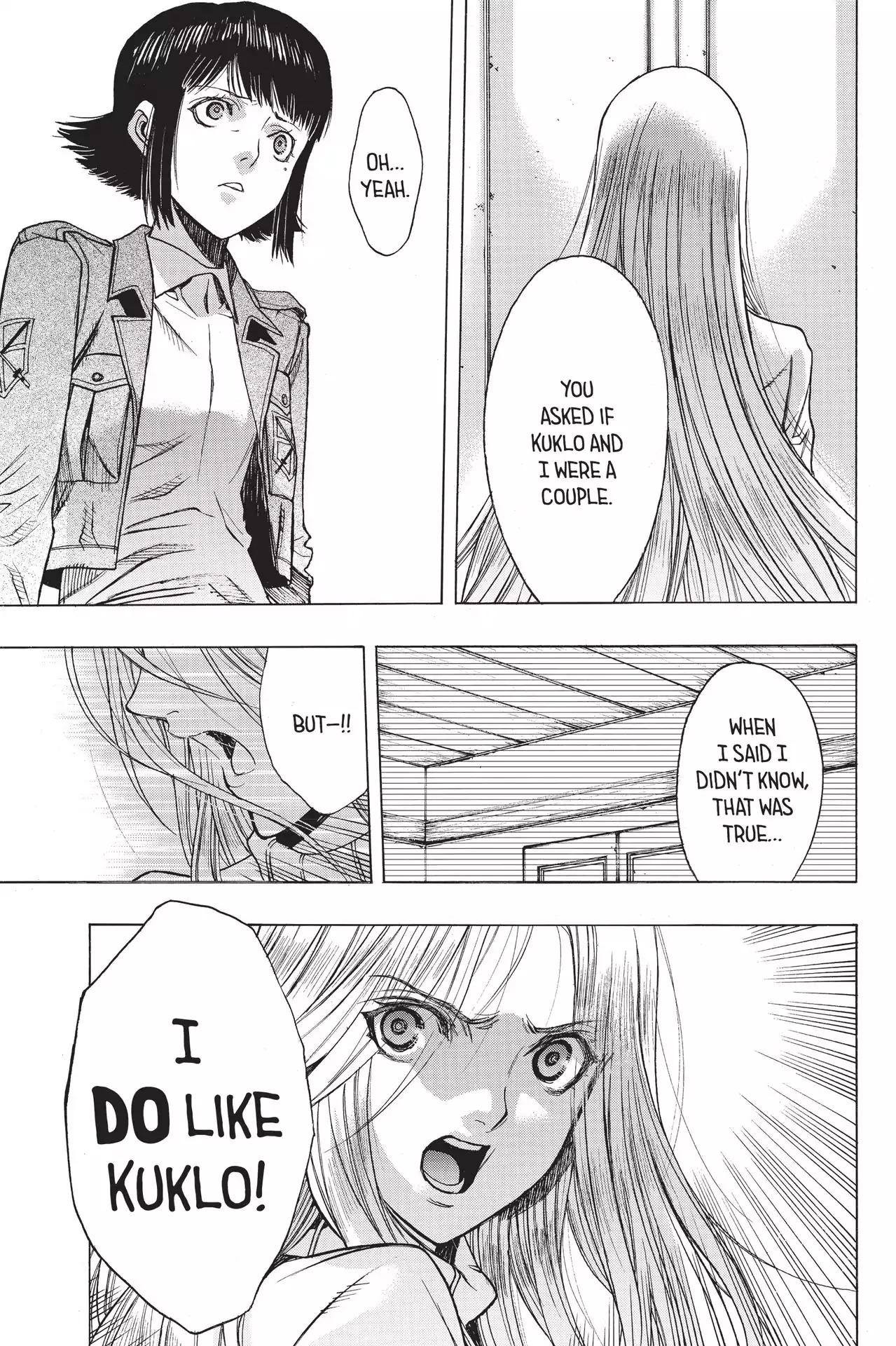 Shingeki no Kyojin Before the Fall chapter 52 page 33