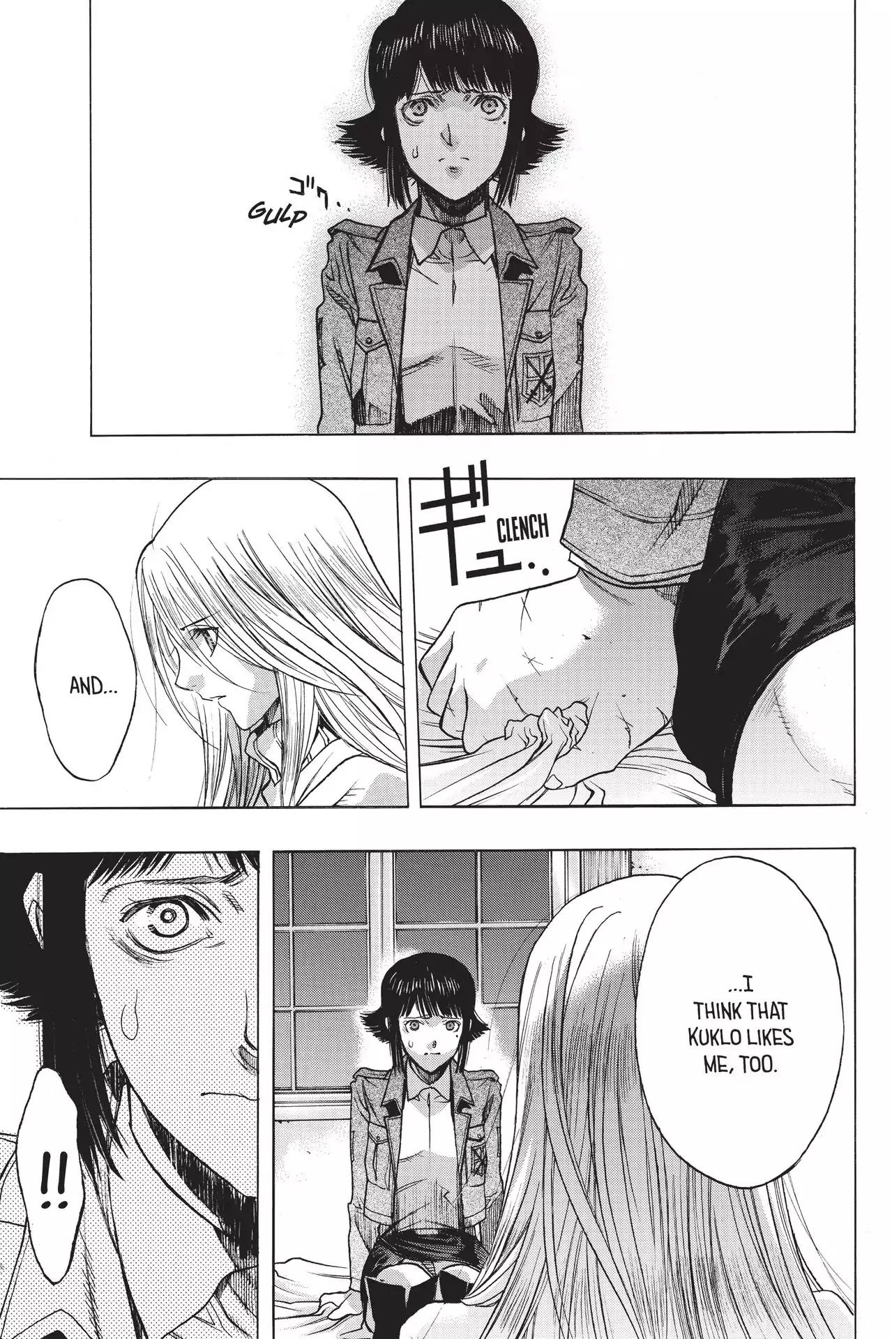 Shingeki no Kyojin Before the Fall chapter 52 page 35