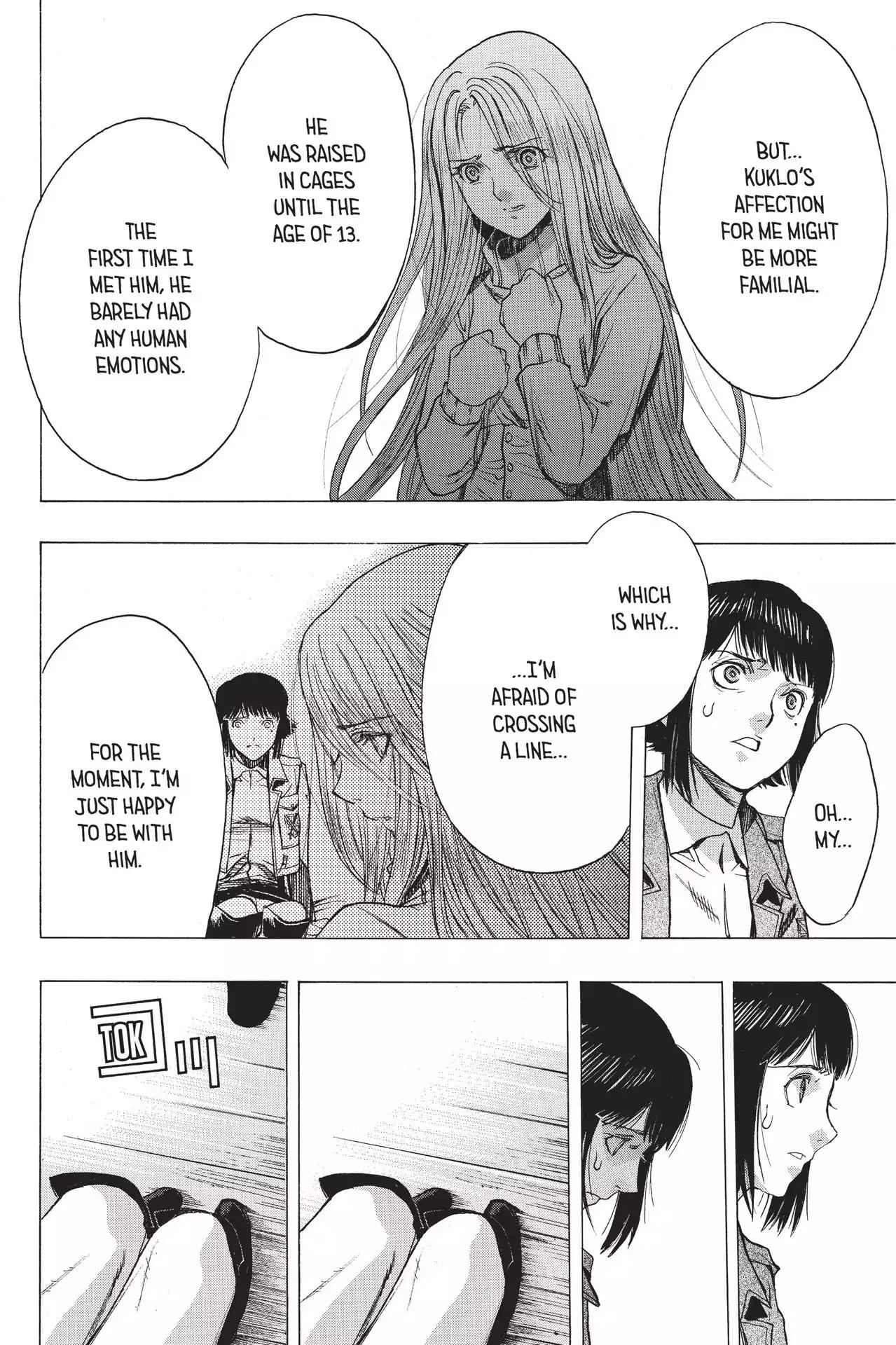 Shingeki no Kyojin Before the Fall chapter 52 page 36