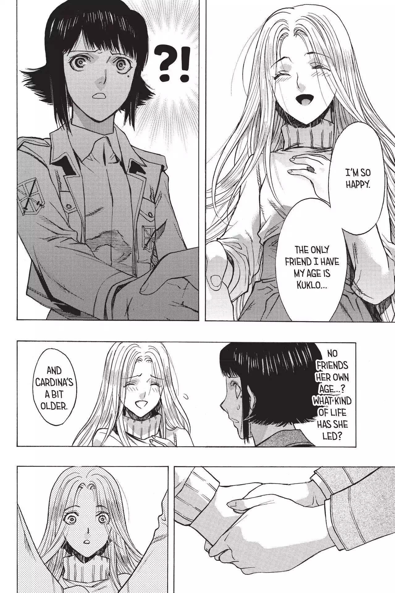 Shingeki no Kyojin Before the Fall chapter 52 page 46