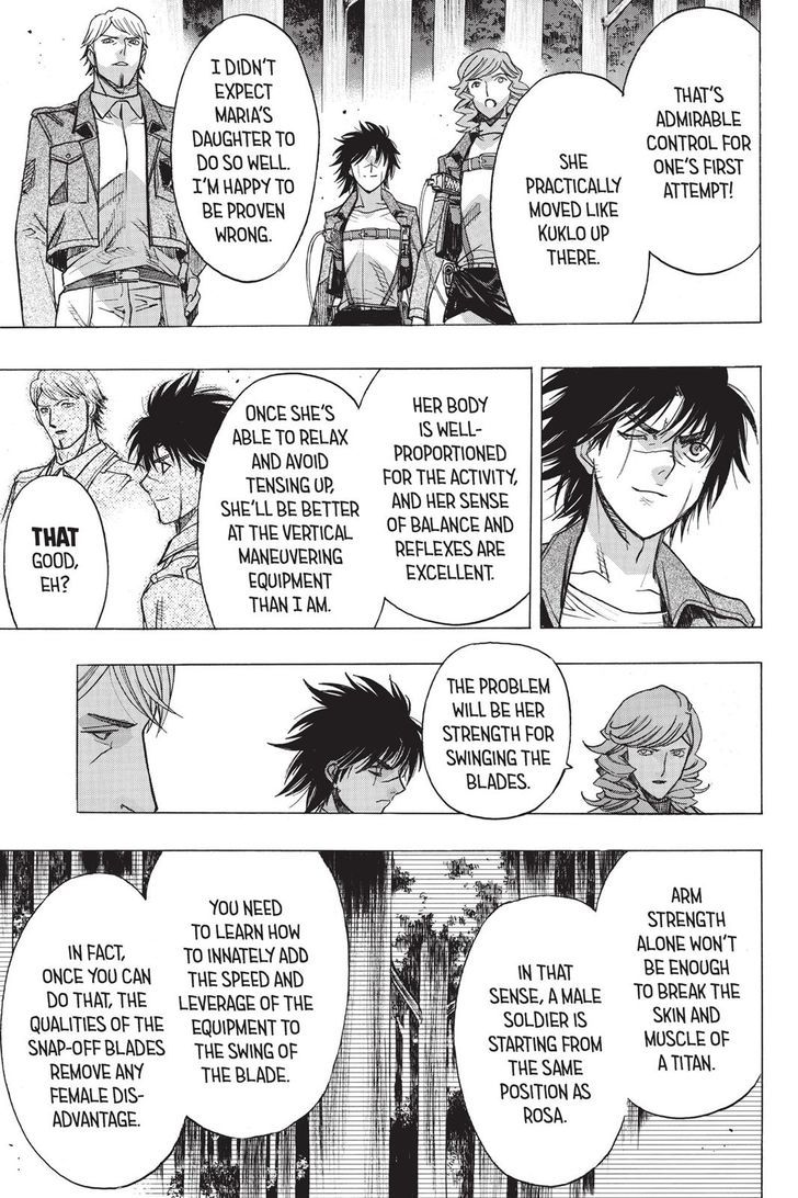 Shingeki no Kyojin Before the Fall chapter 53 page 34