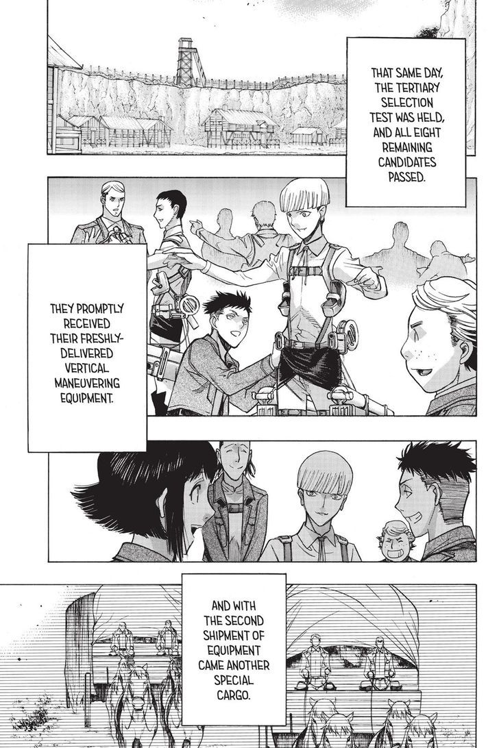 Shingeki no Kyojin Before the Fall chapter 53 page 38