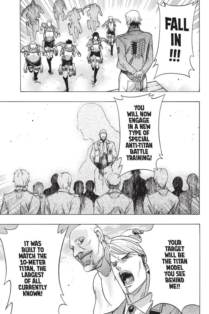 Shingeki no Kyojin Before the Fall chapter 53 page 40