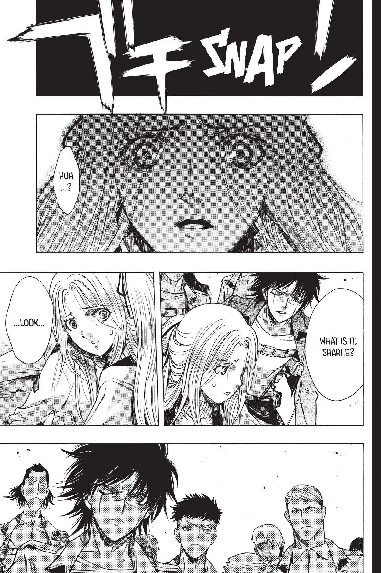 Shingeki no Kyojin Before the Fall chapter 54 page 1