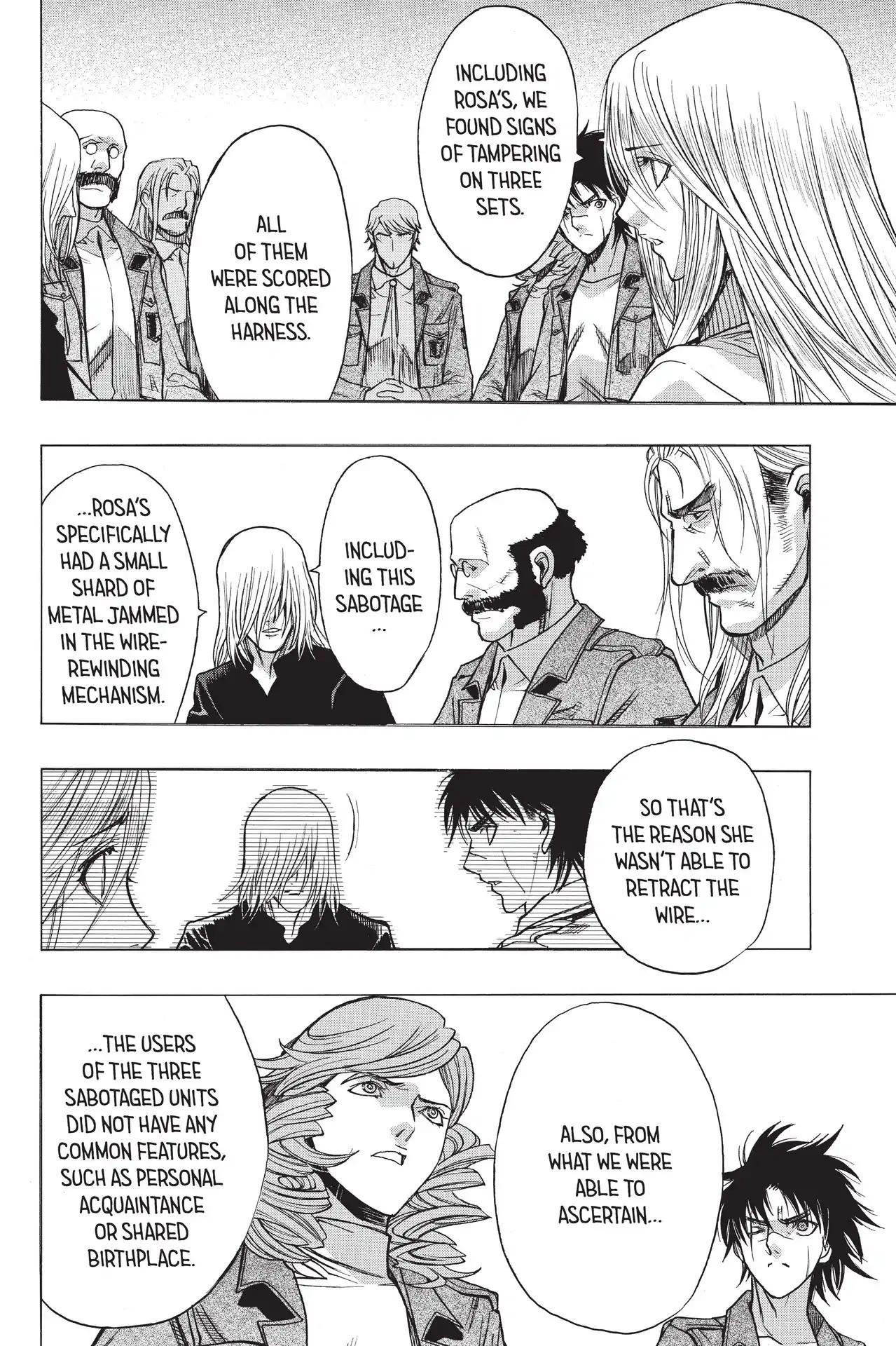 Shingeki no Kyojin Before the Fall chapter 54 page 14