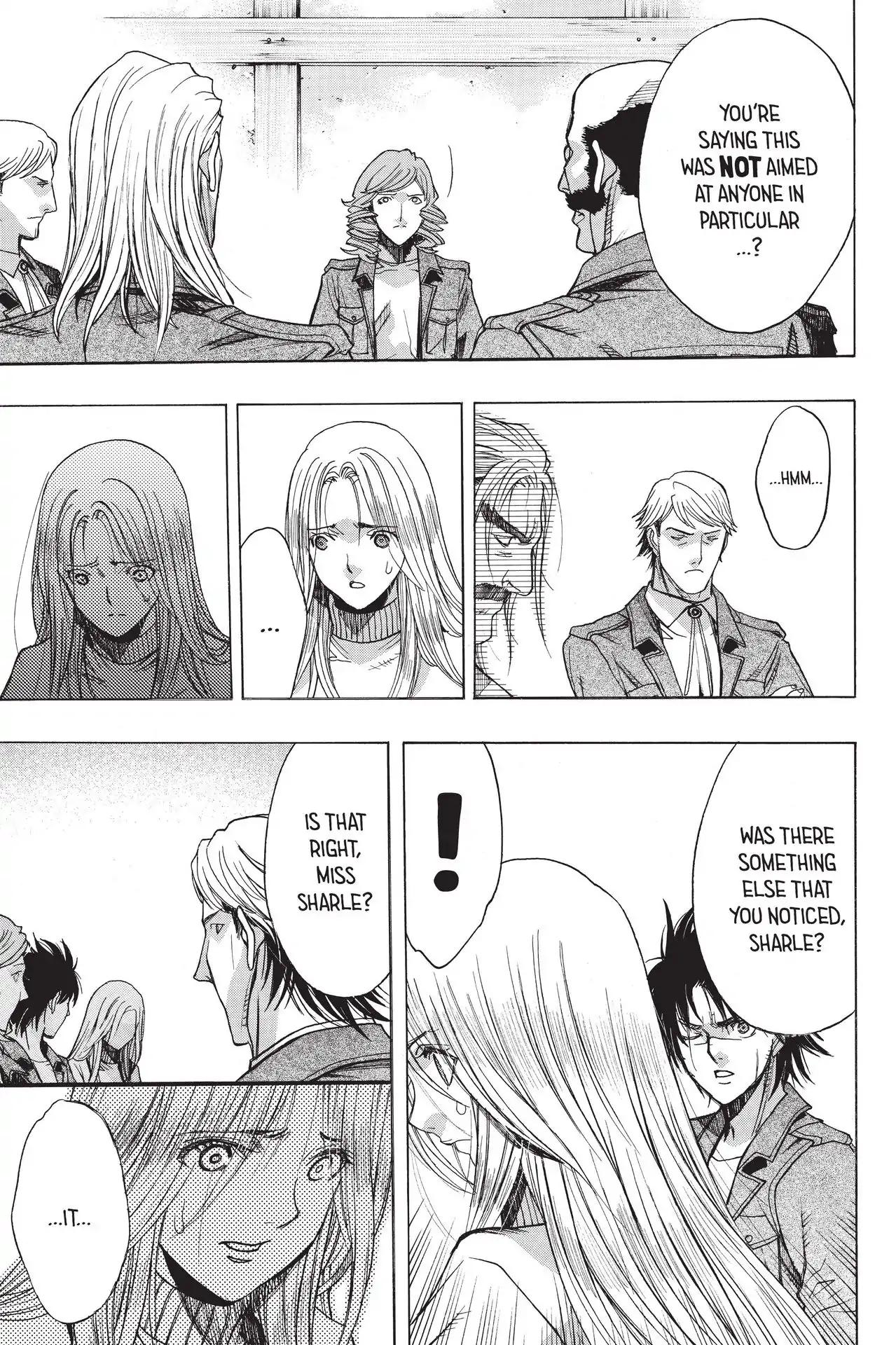 Shingeki no Kyojin Before the Fall chapter 54 page 15