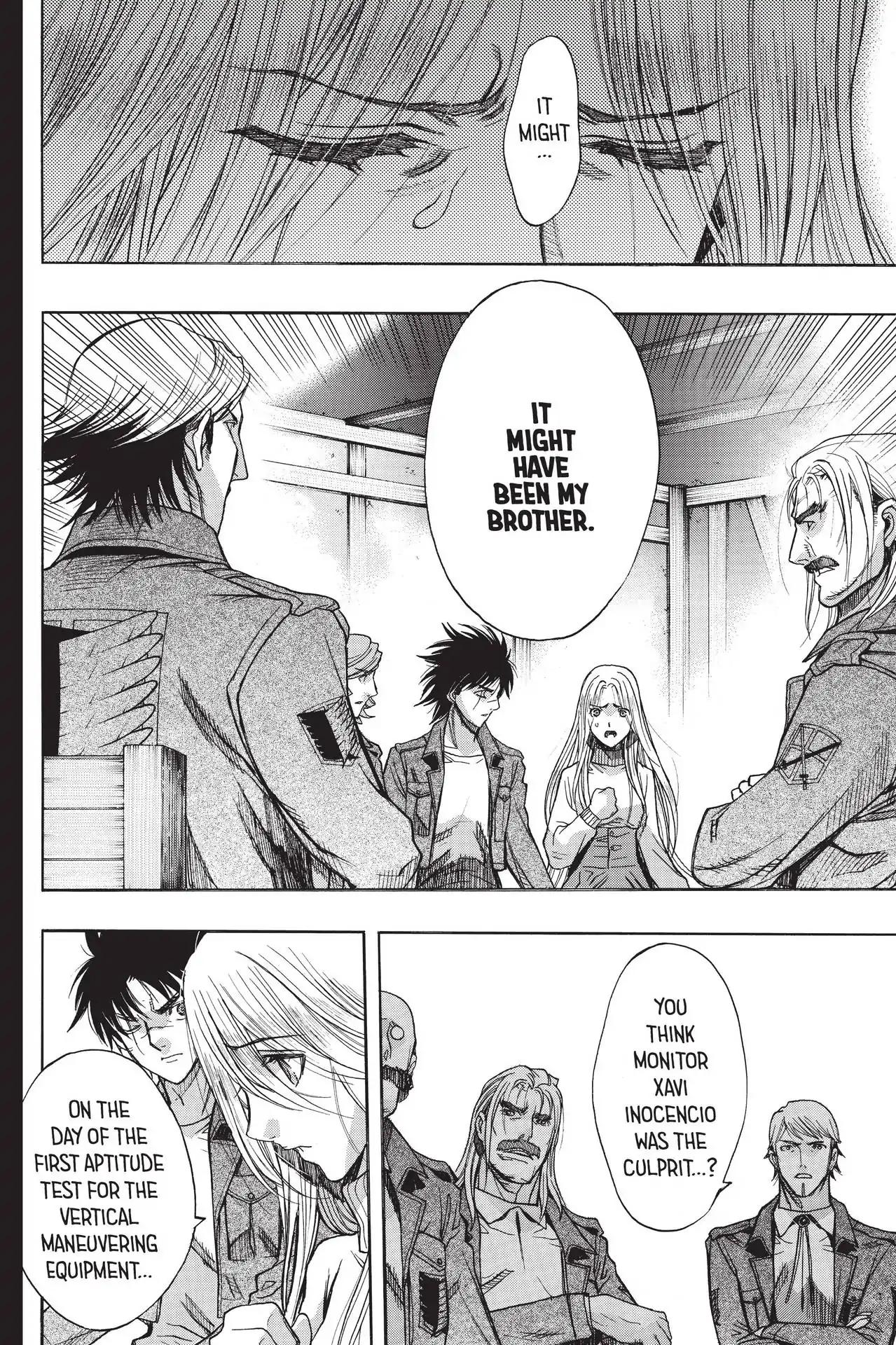 Shingeki no Kyojin Before the Fall chapter 54 page 16