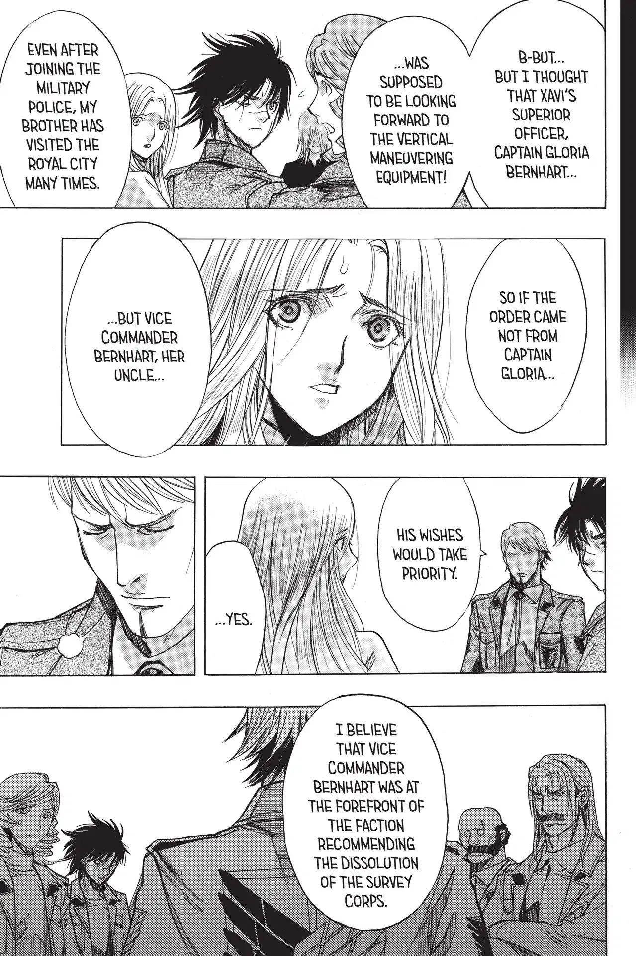 Shingeki no Kyojin Before the Fall chapter 54 page 19