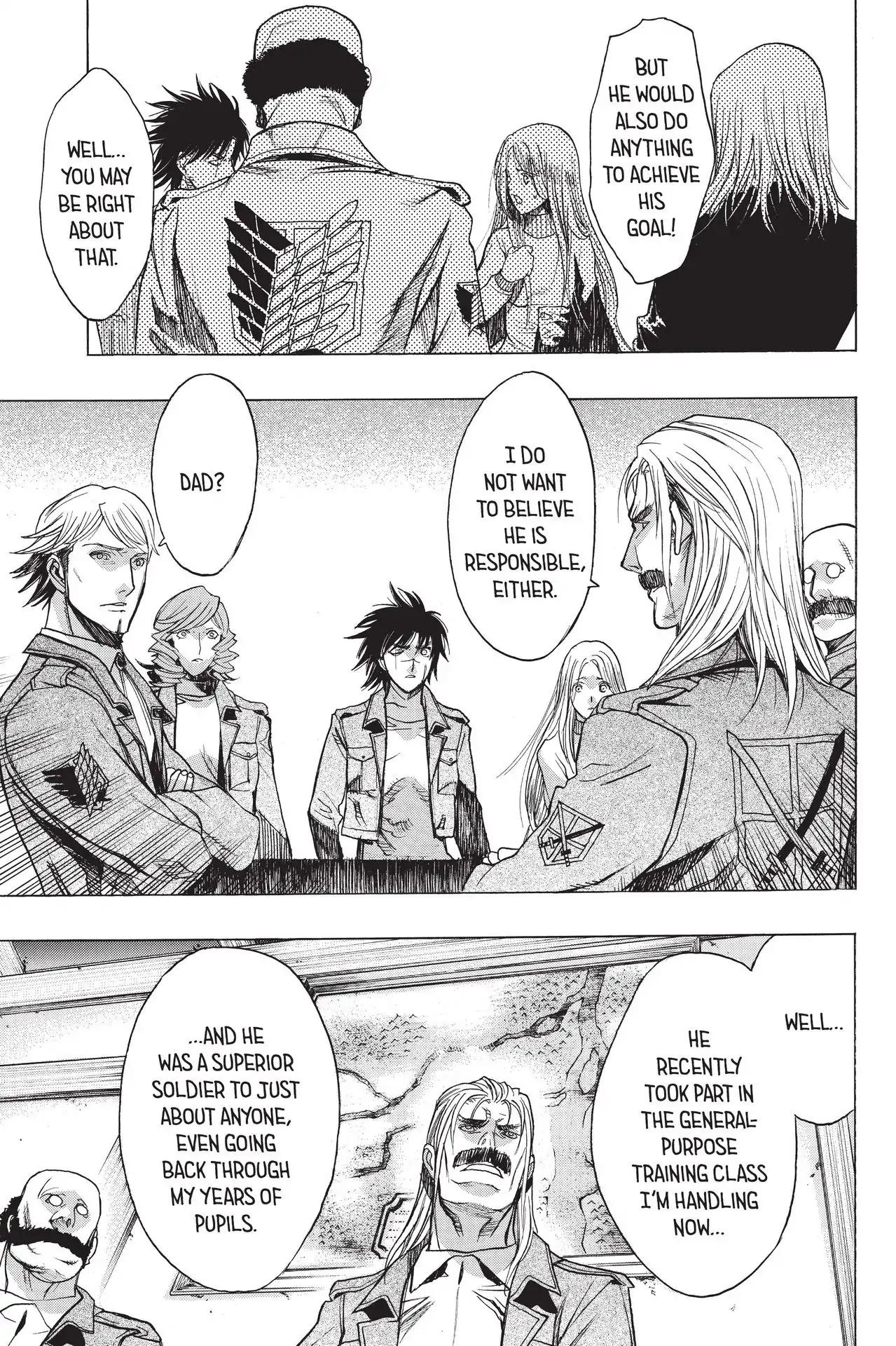 Shingeki no Kyojin Before the Fall chapter 54 page 21