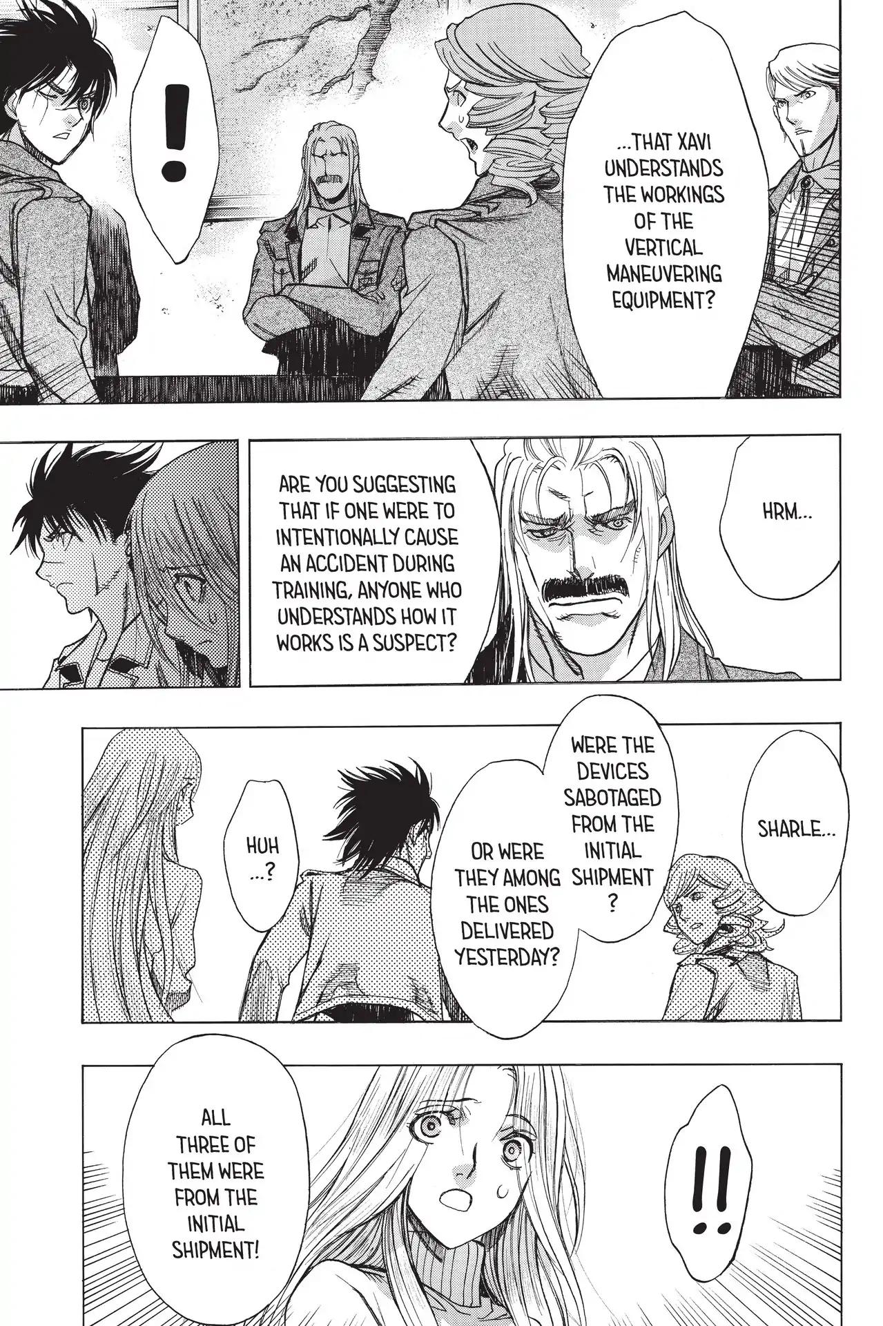 Shingeki no Kyojin Before the Fall chapter 54 page 23