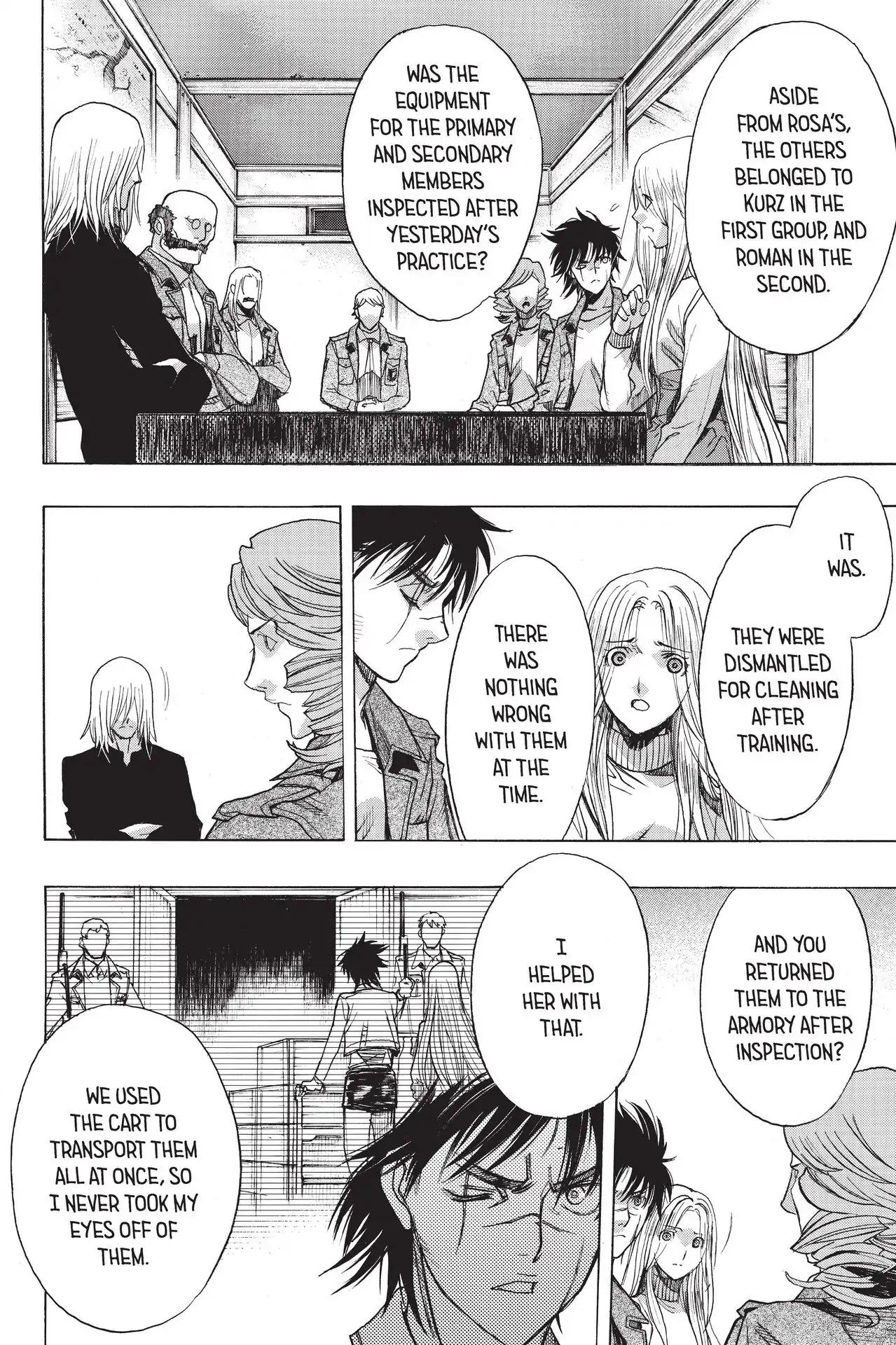 Shingeki no Kyojin Before the Fall chapter 54 page 24