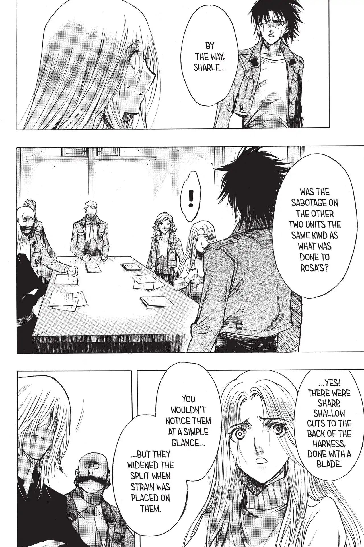 Shingeki no Kyojin Before the Fall chapter 54 page 32