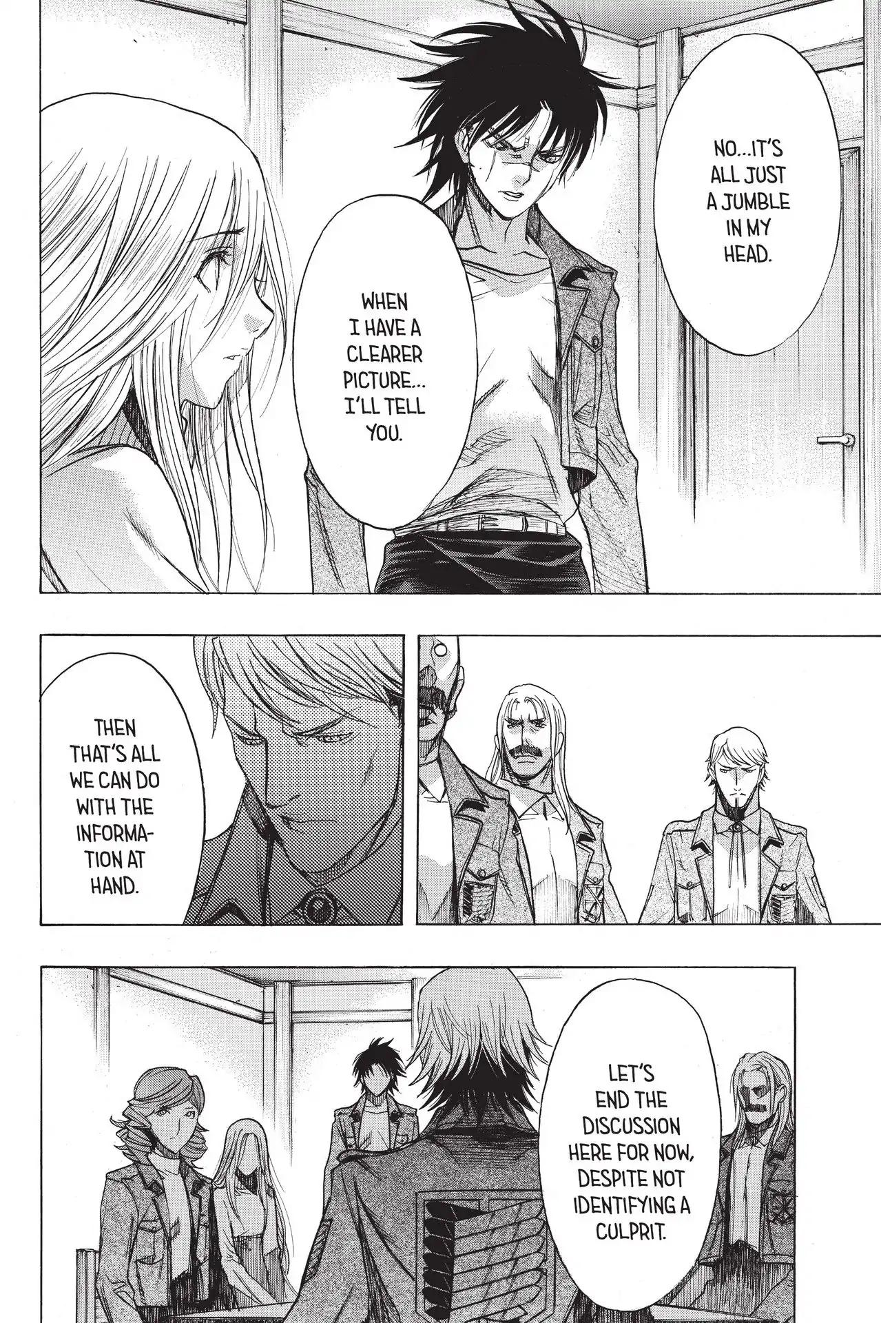 Shingeki no Kyojin Before the Fall chapter 54 page 34