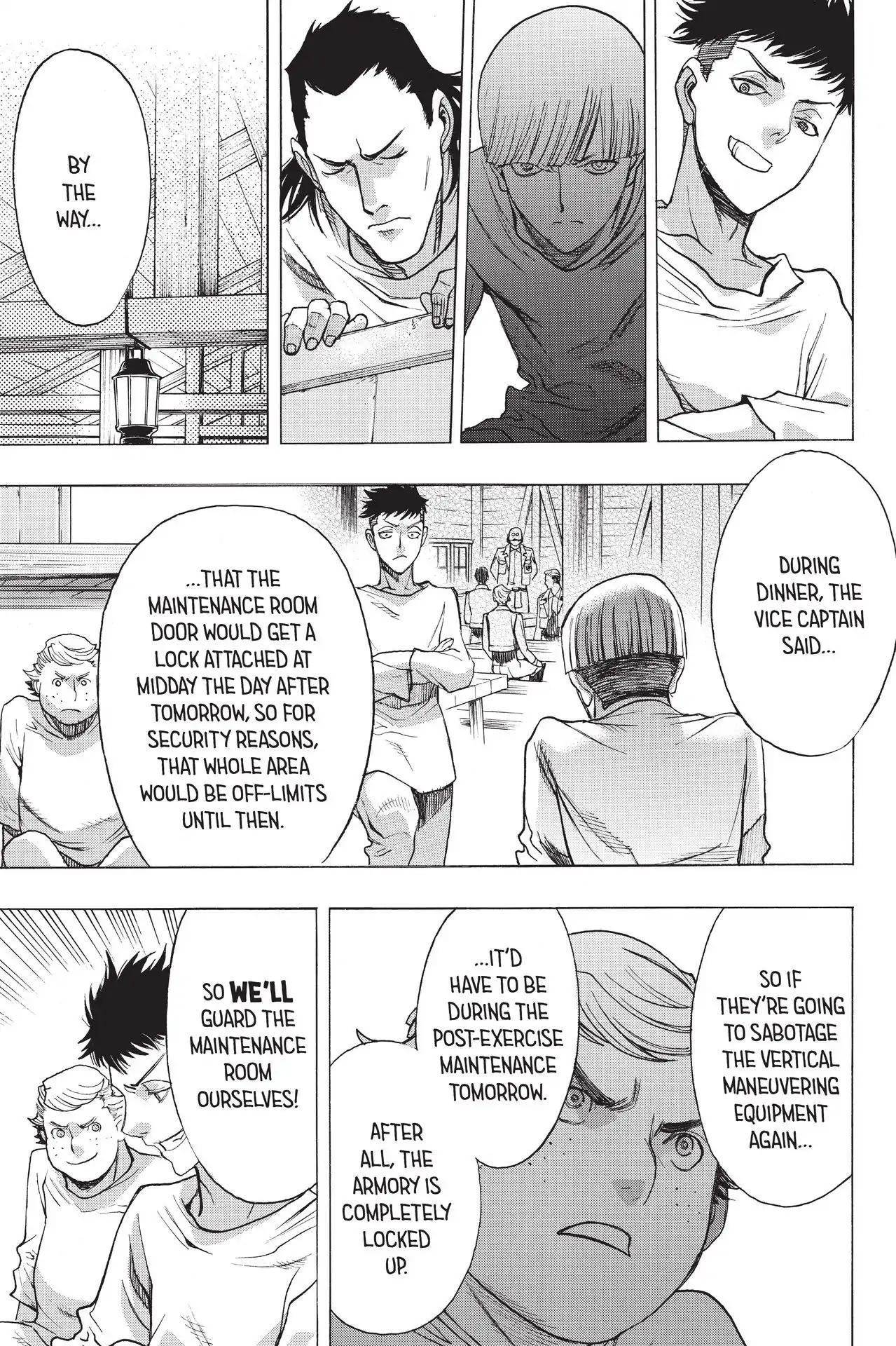 Shingeki no Kyojin Before the Fall chapter 54 page 45