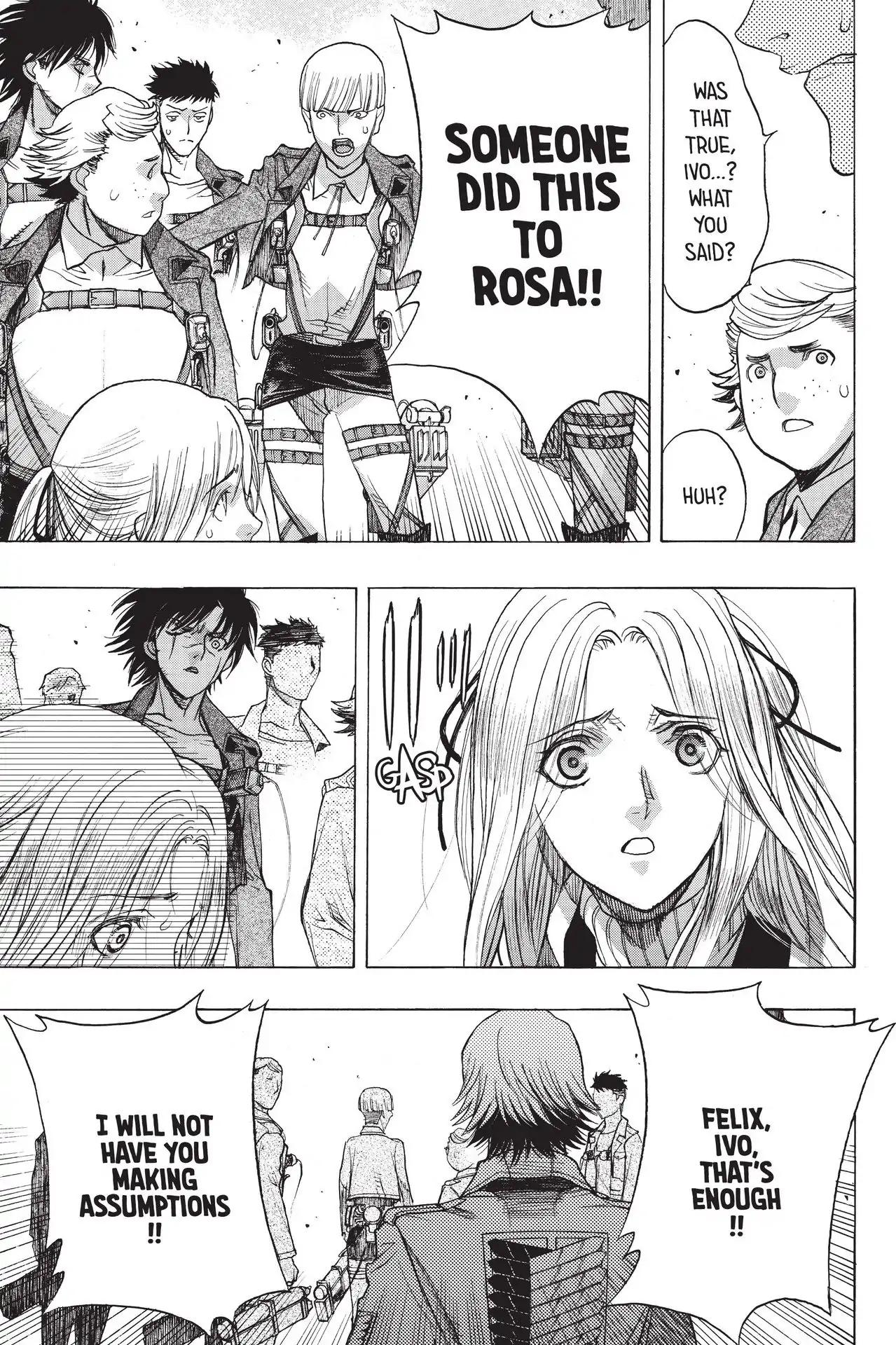 Shingeki no Kyojin Before the Fall chapter 54 page 7