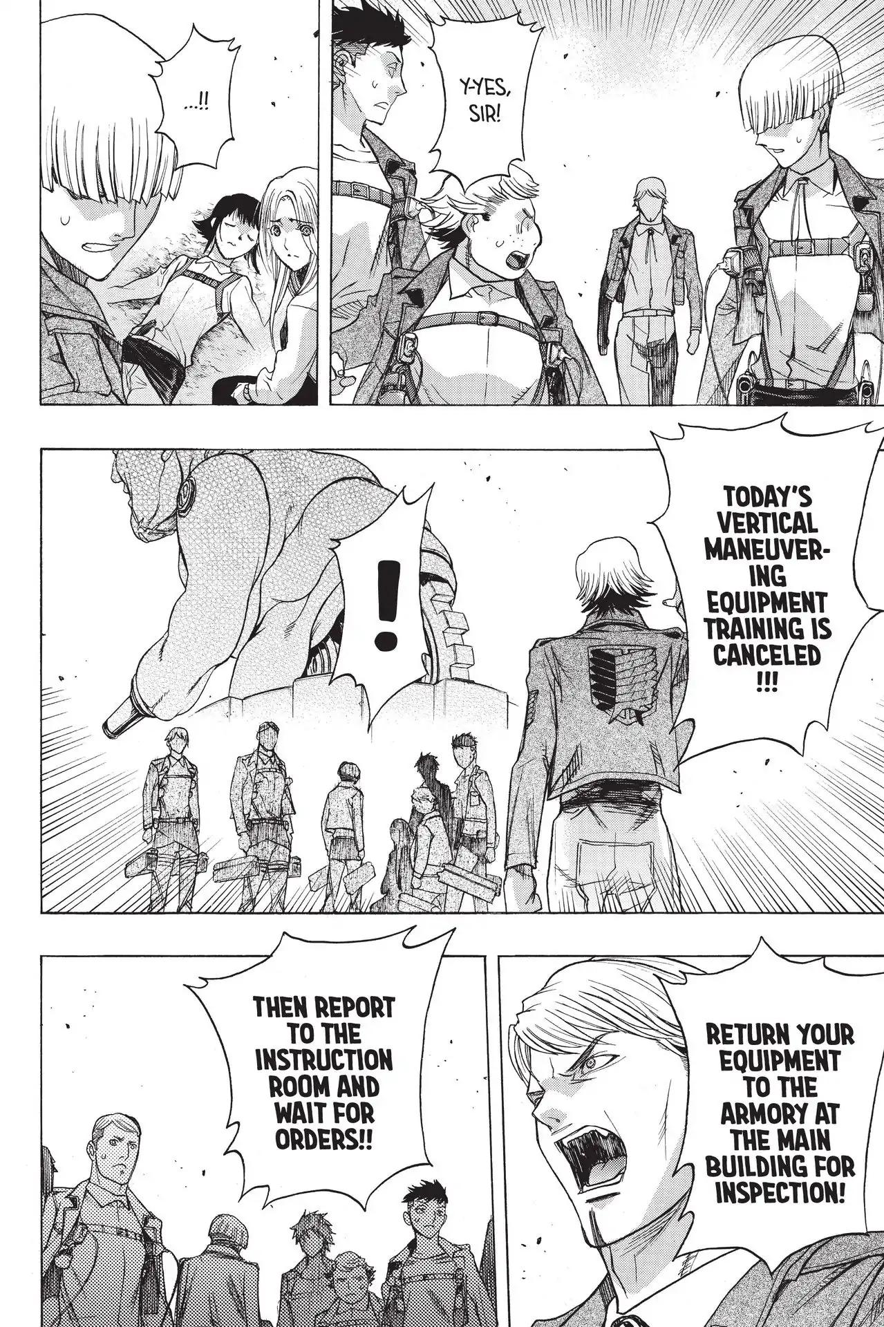 Shingeki no Kyojin Before the Fall chapter 54 page 8