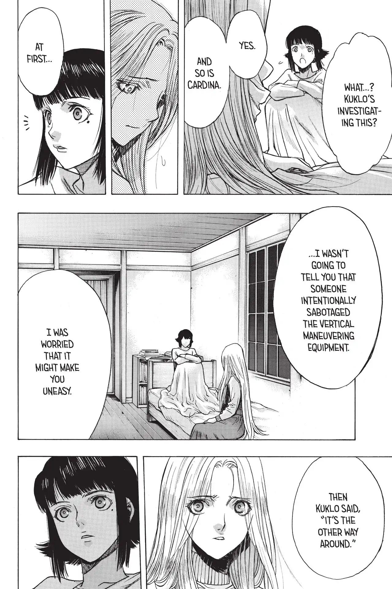 Shingeki no Kyojin Before the Fall chapter 55 page 14