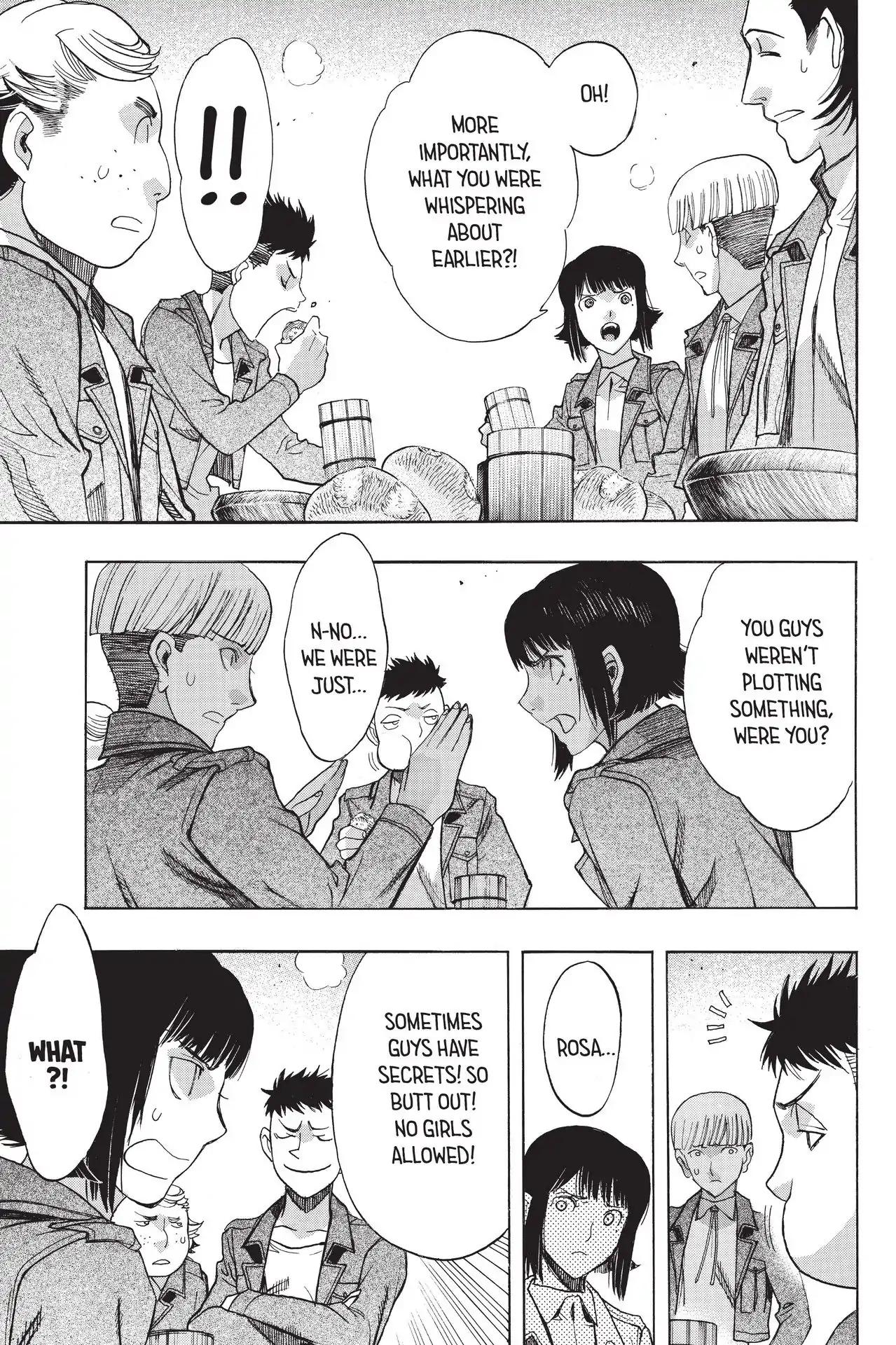 Shingeki no Kyojin Before the Fall chapter 55 page 19