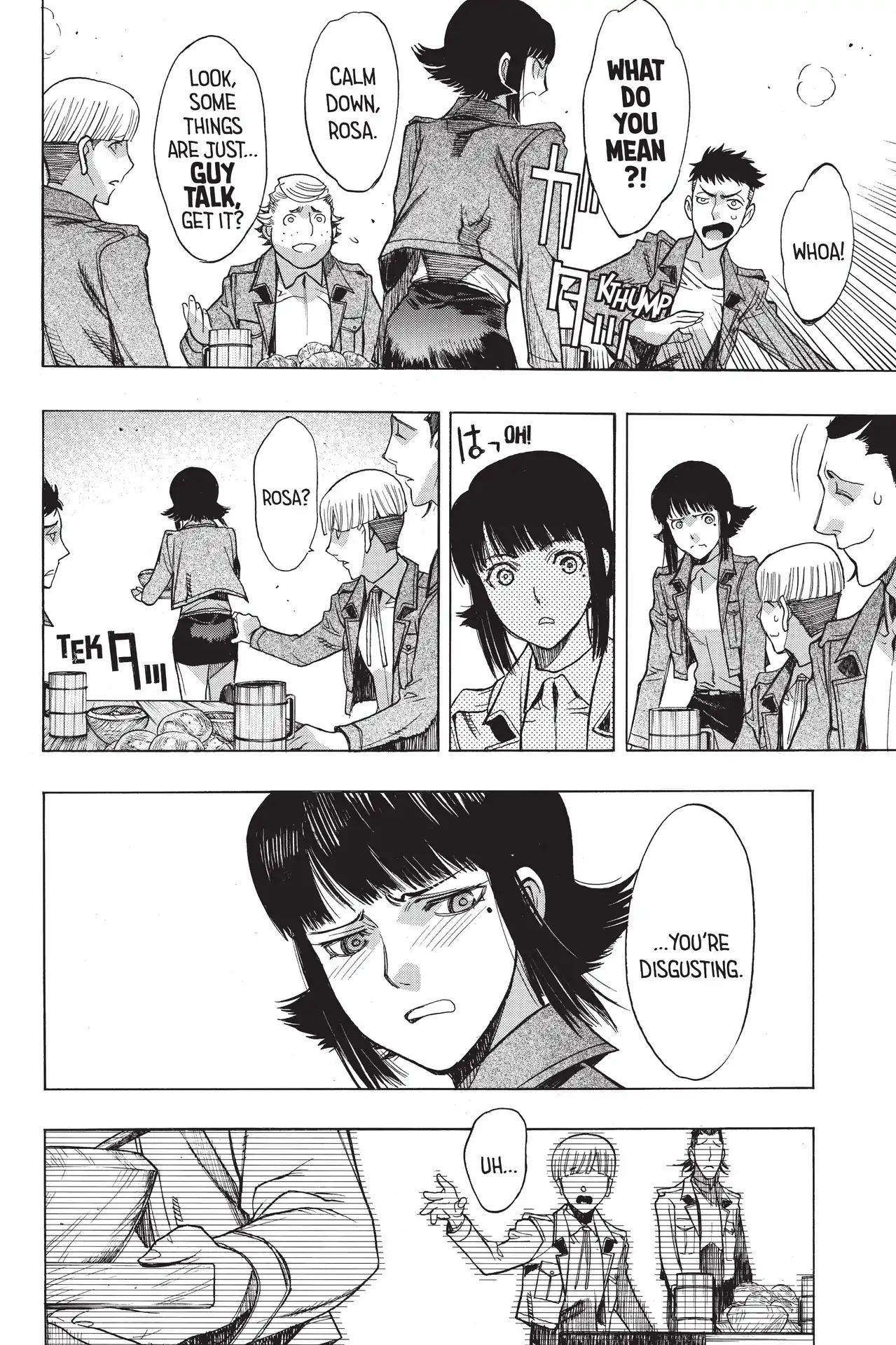 Shingeki no Kyojin Before the Fall chapter 55 page 20