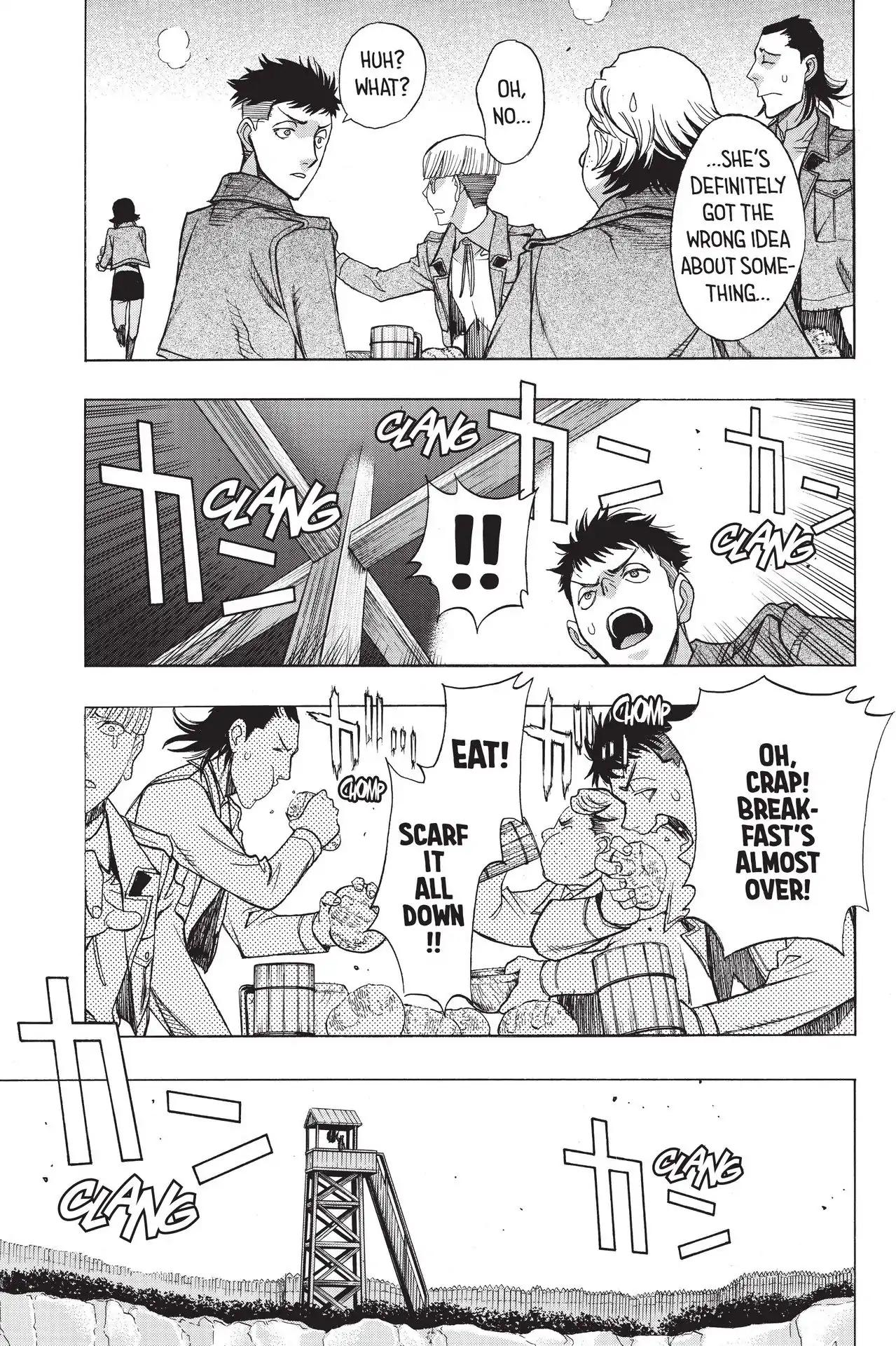 Shingeki no Kyojin Before the Fall chapter 55 page 21
