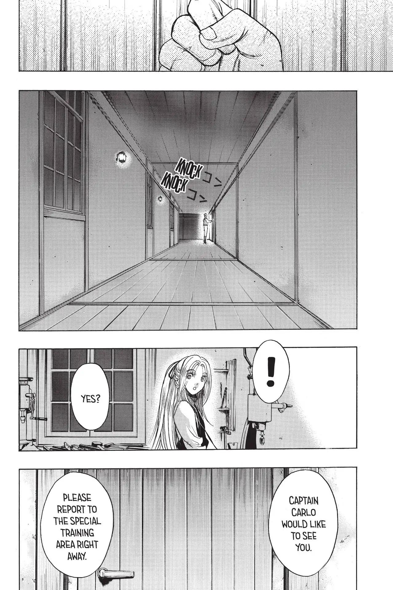 Shingeki no Kyojin Before the Fall chapter 55 page 34