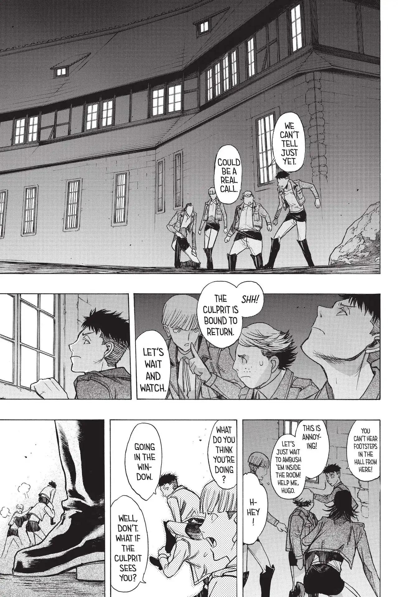 Shingeki no Kyojin Before the Fall chapter 55 page 37