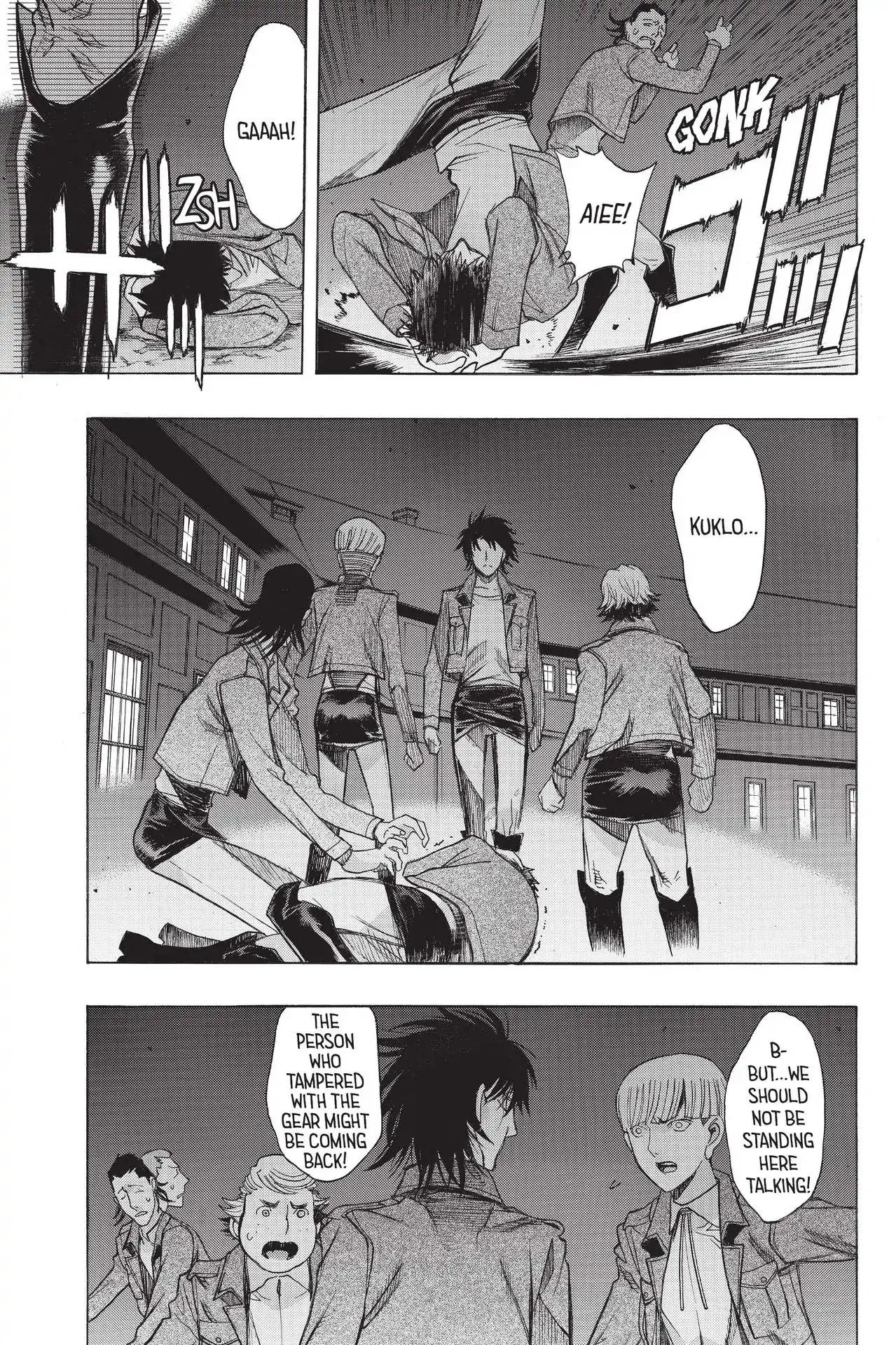 Shingeki no Kyojin Before the Fall chapter 55 page 39