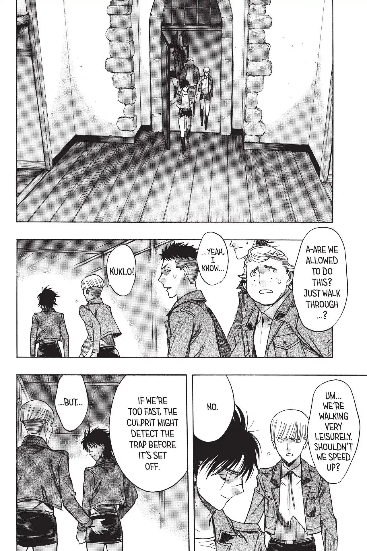 Shingeki no Kyojin Before the Fall chapter 55 page 42