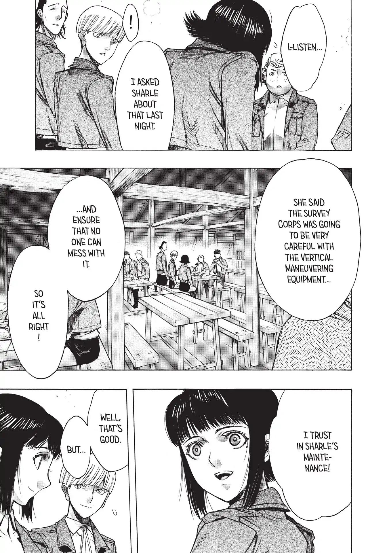 Shingeki no Kyojin Before the Fall chapter 55 page 7