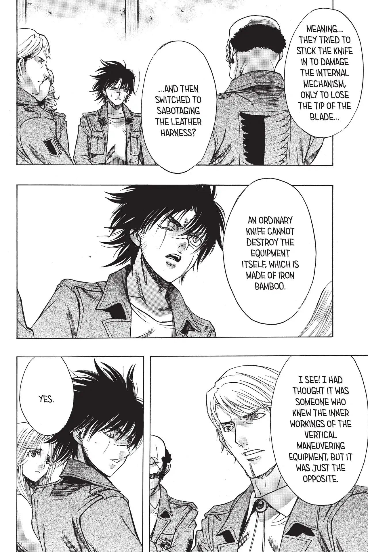 Shingeki no Kyojin Before the Fall chapter 56 page 12