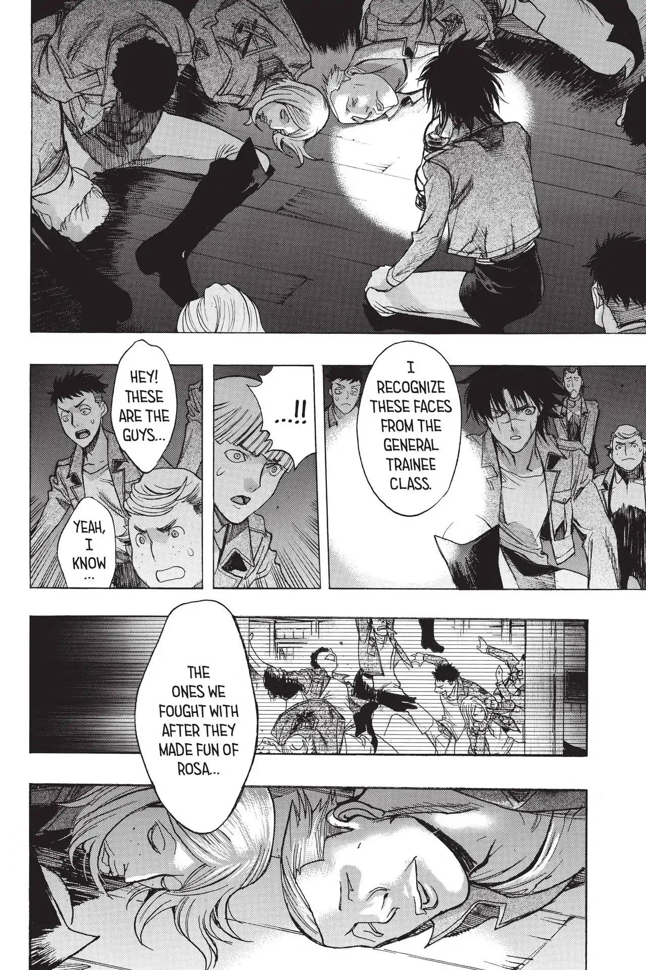 Shingeki no Kyojin Before the Fall chapter 56 page 8