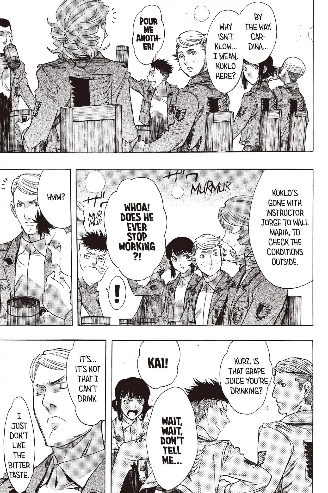 Shingeki no Kyojin Before the Fall chapter 57 page 18