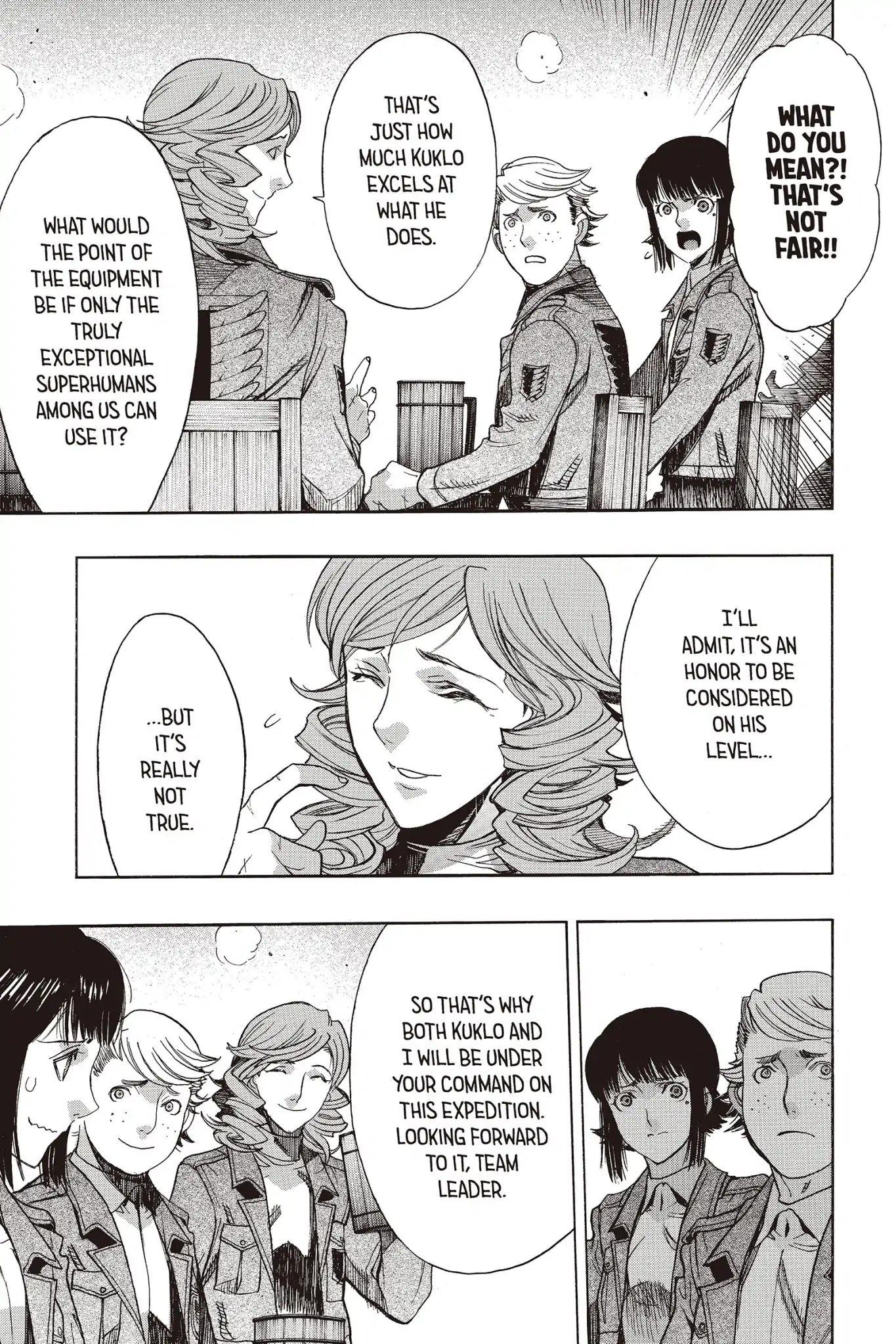 Shingeki no Kyojin Before the Fall chapter 57 page 22