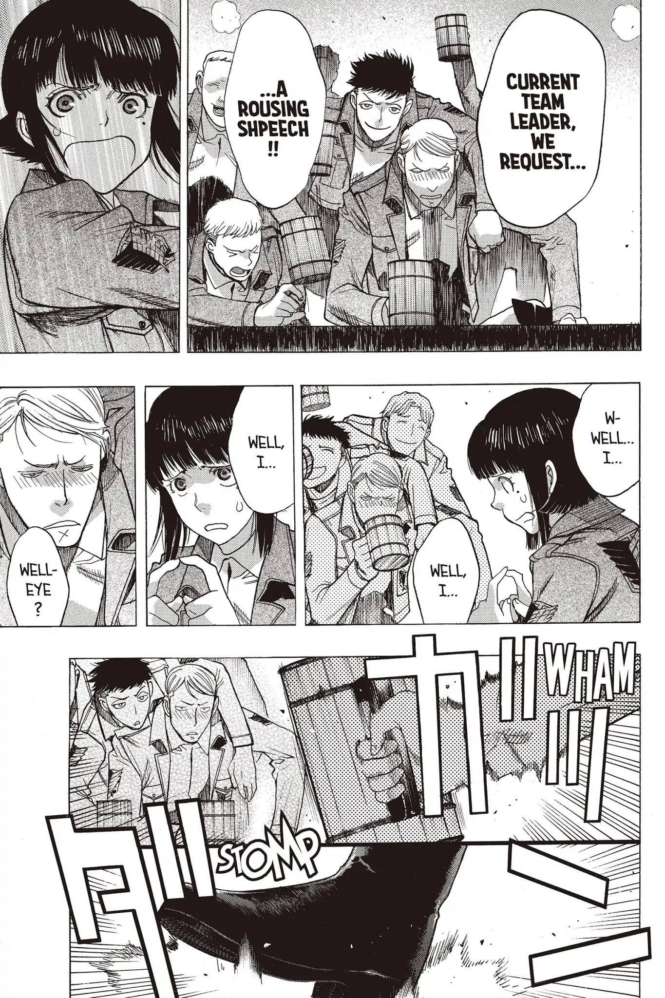 Shingeki no Kyojin Before the Fall chapter 57 page 28