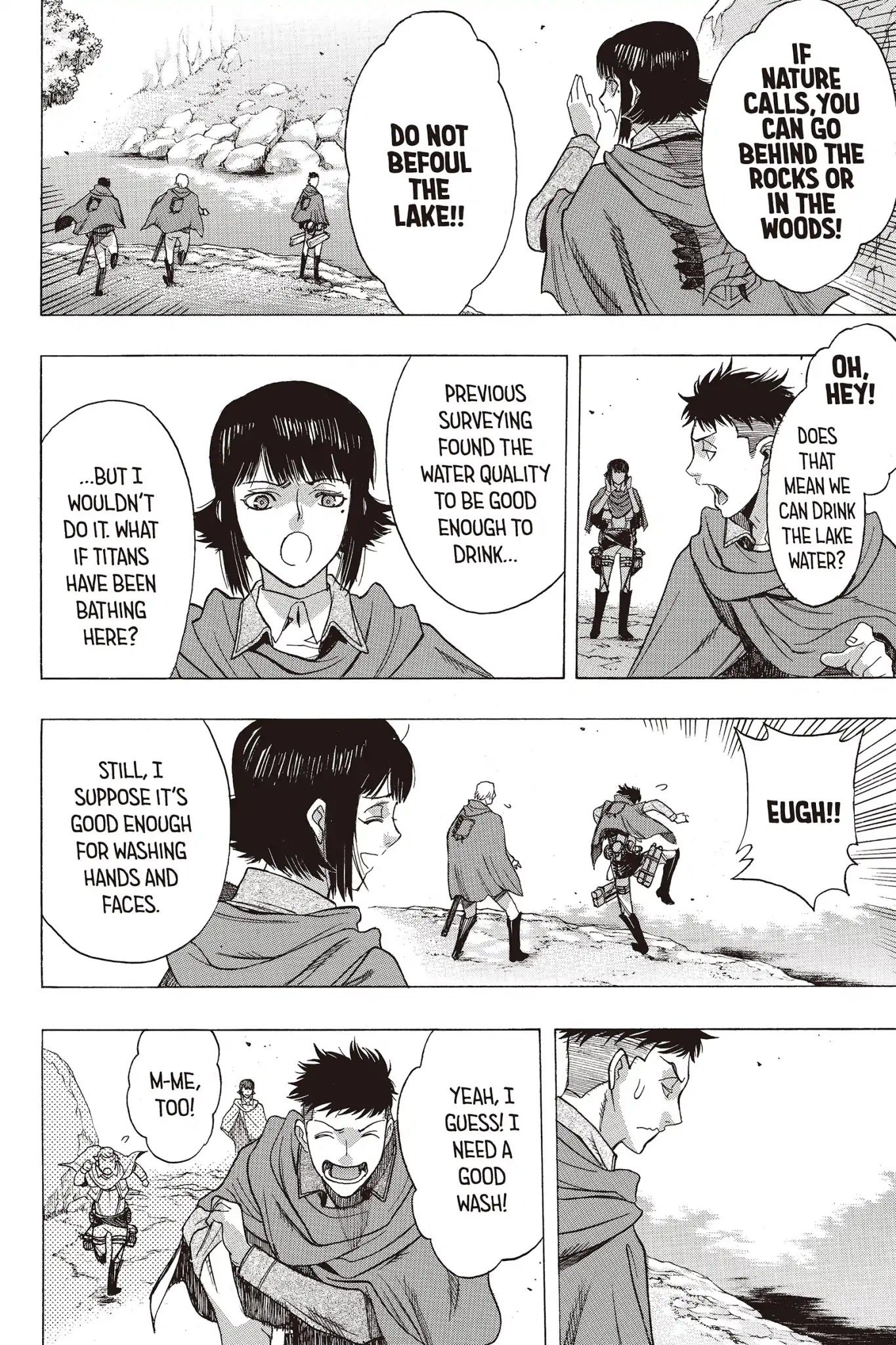 Shingeki no Kyojin Before the Fall chapter 59 page 28