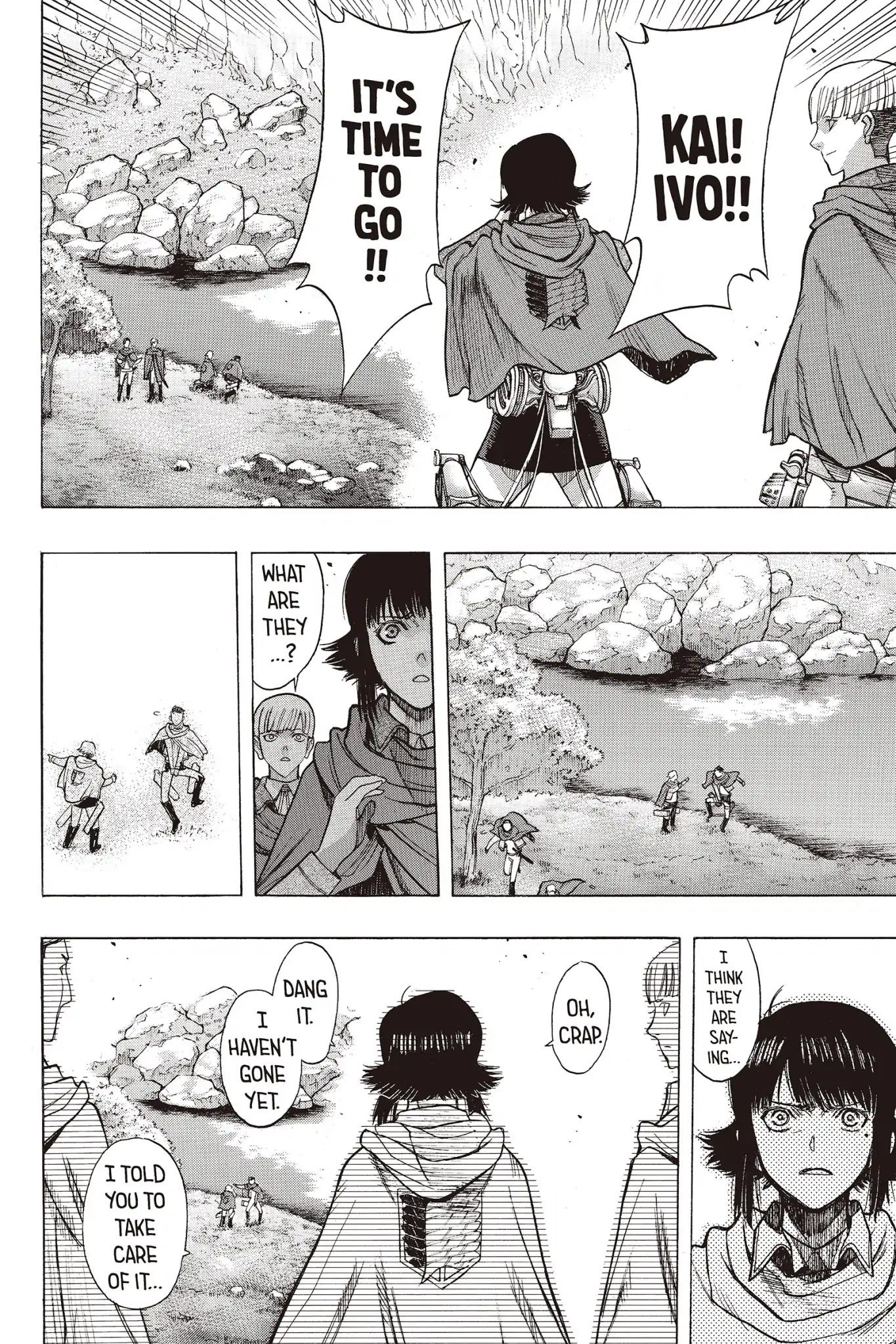 Shingeki no Kyojin Before the Fall chapter 59 page 36