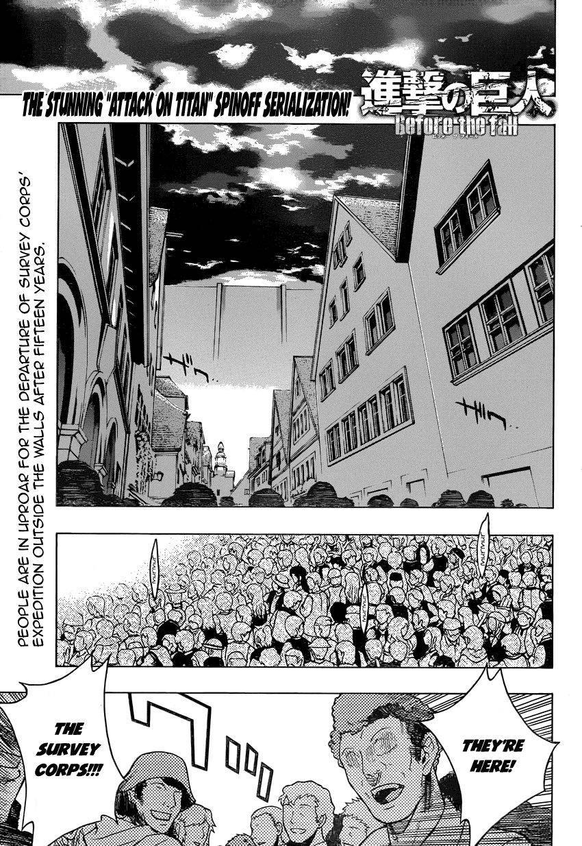 Shingeki no Kyojin Before the Fall chapter 6 page 1