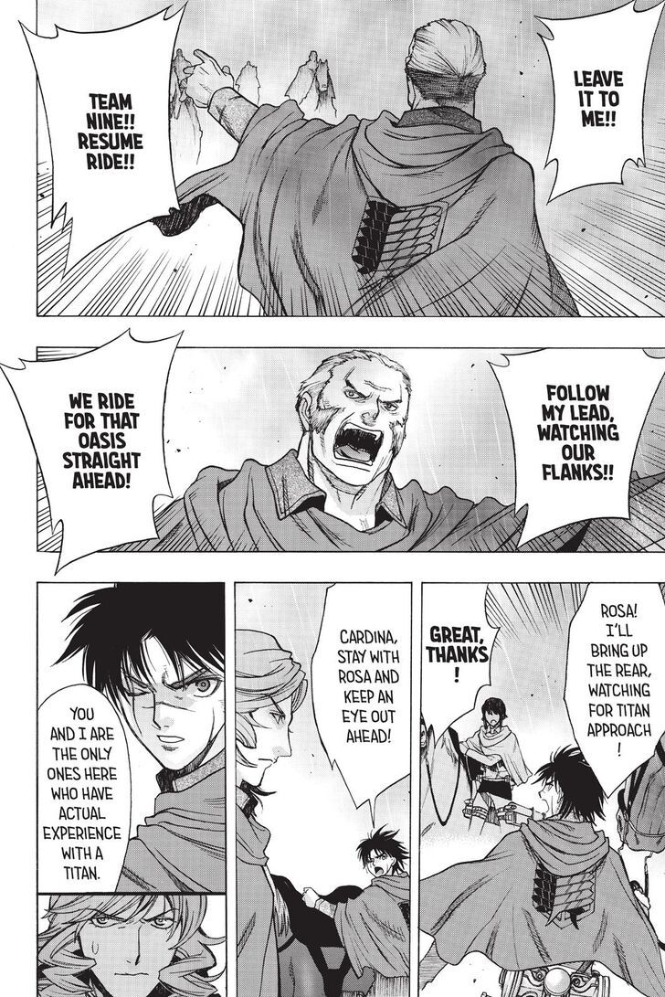 Shingeki no Kyojin Before the Fall chapter 61 page 25