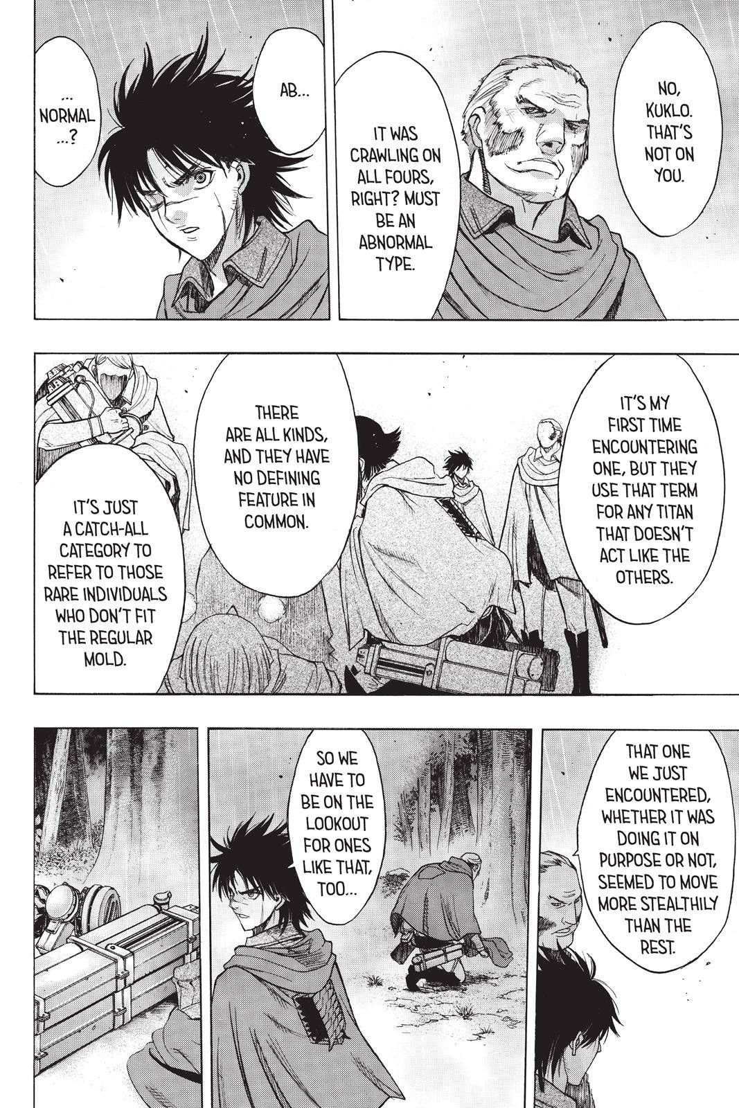 Shingeki no Kyojin Before the Fall chapter 62 page 42