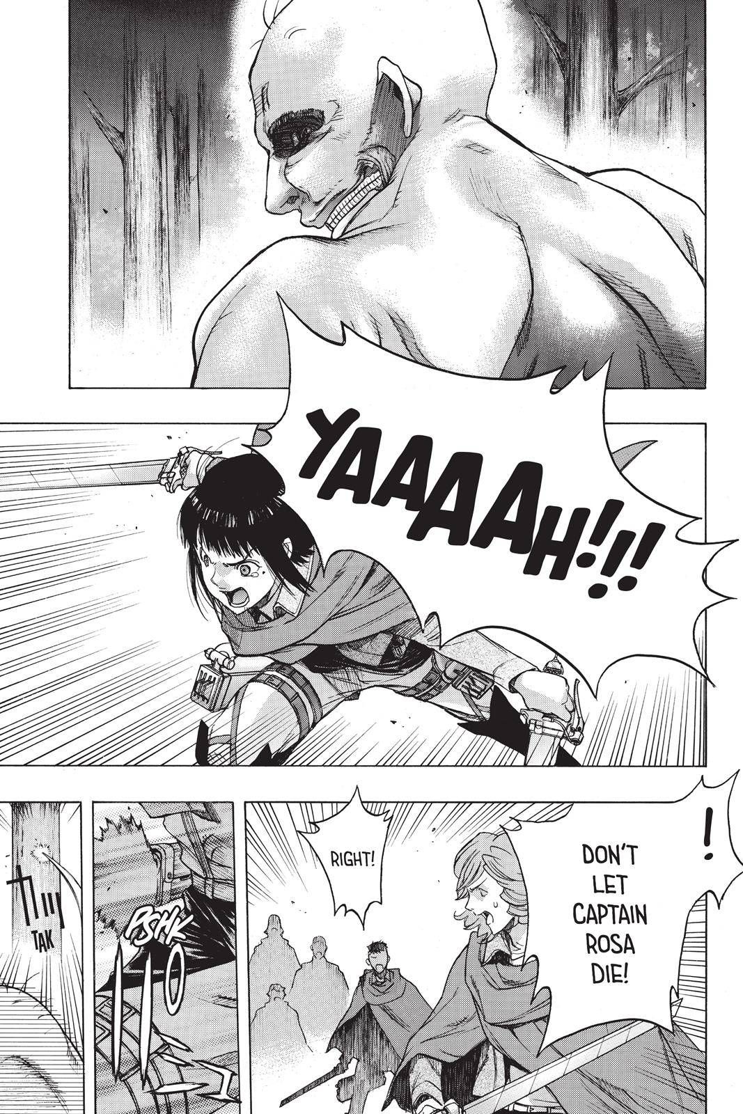 Shingeki no Kyojin Before the Fall chapter 64 page 27