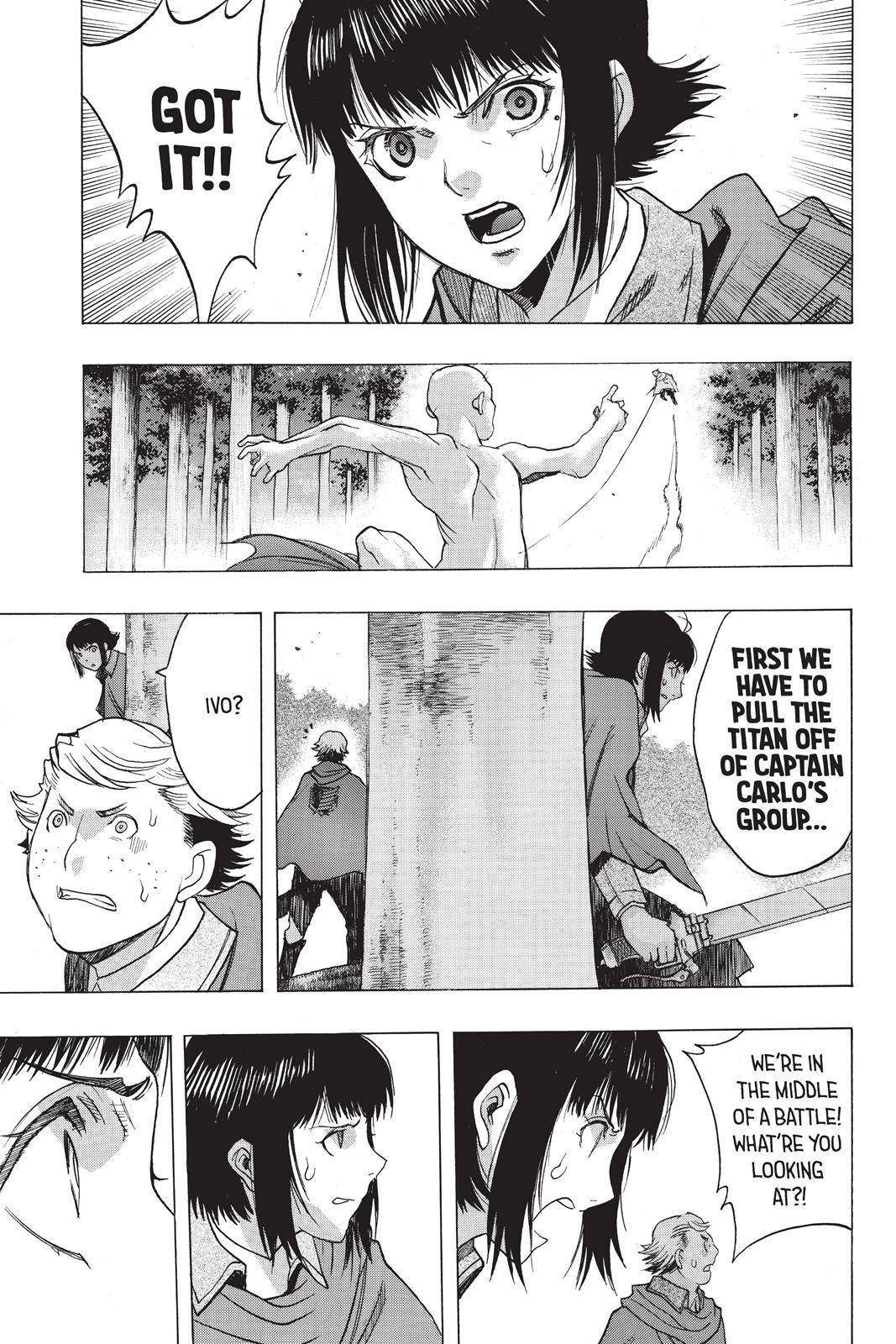 Shingeki no Kyojin Before the Fall chapter 64 page 33