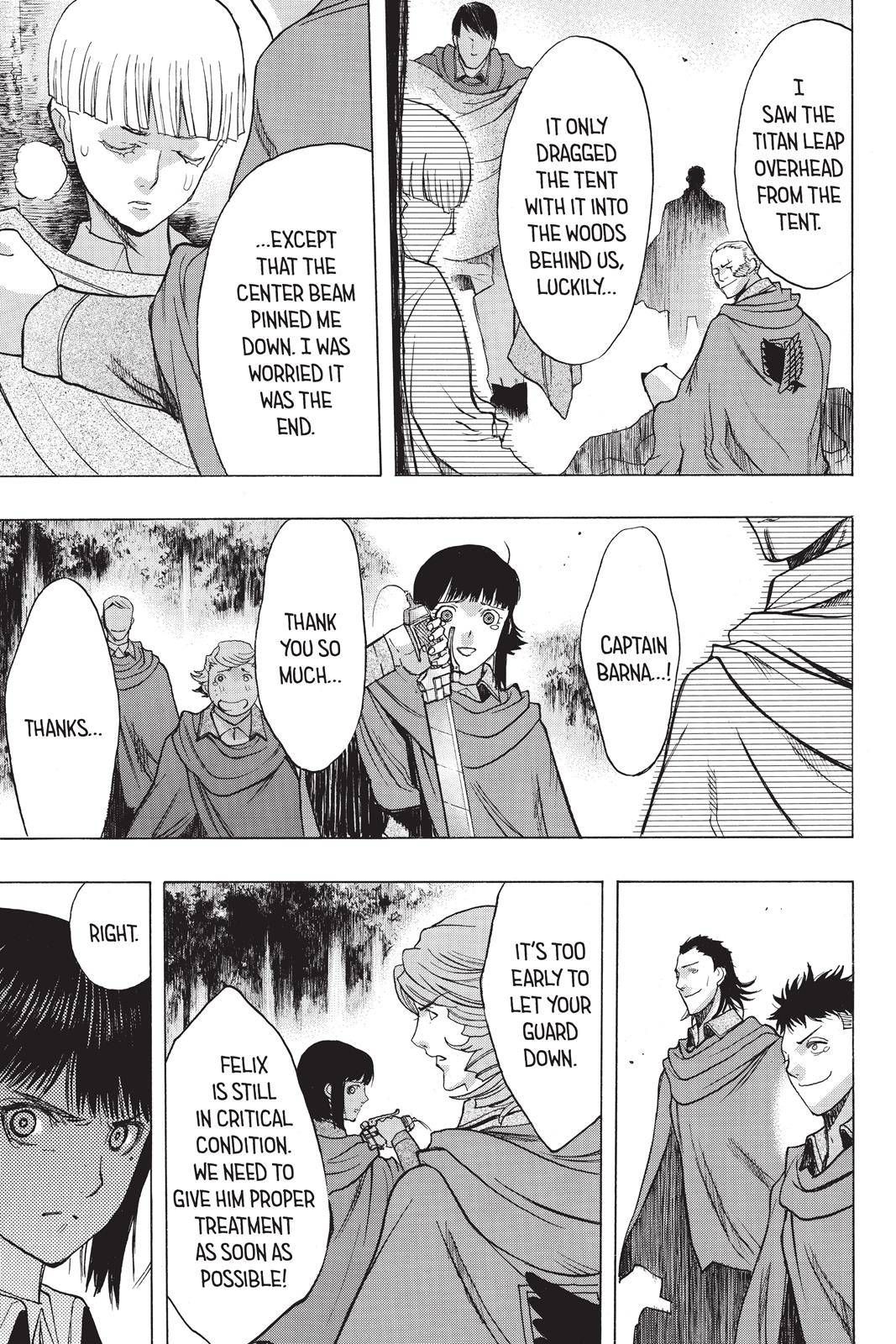 Shingeki no Kyojin Before the Fall chapter 65 page 33