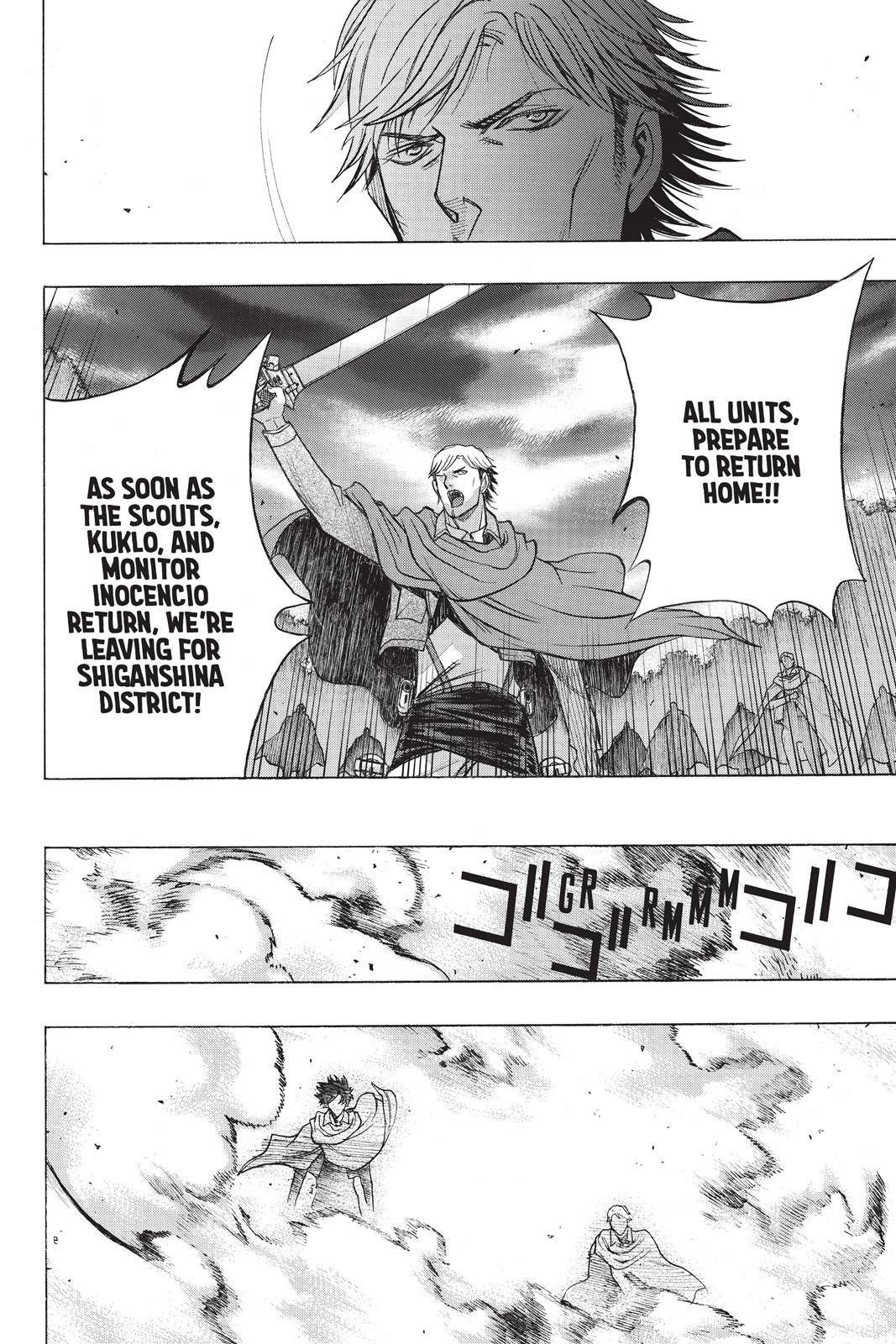 Shingeki no Kyojin Before the Fall chapter 65 page 34