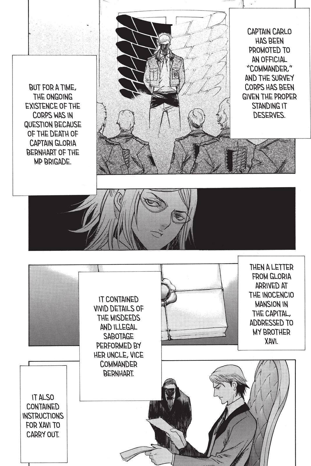 Shingeki no Kyojin Before the Fall chapter 65 page 42